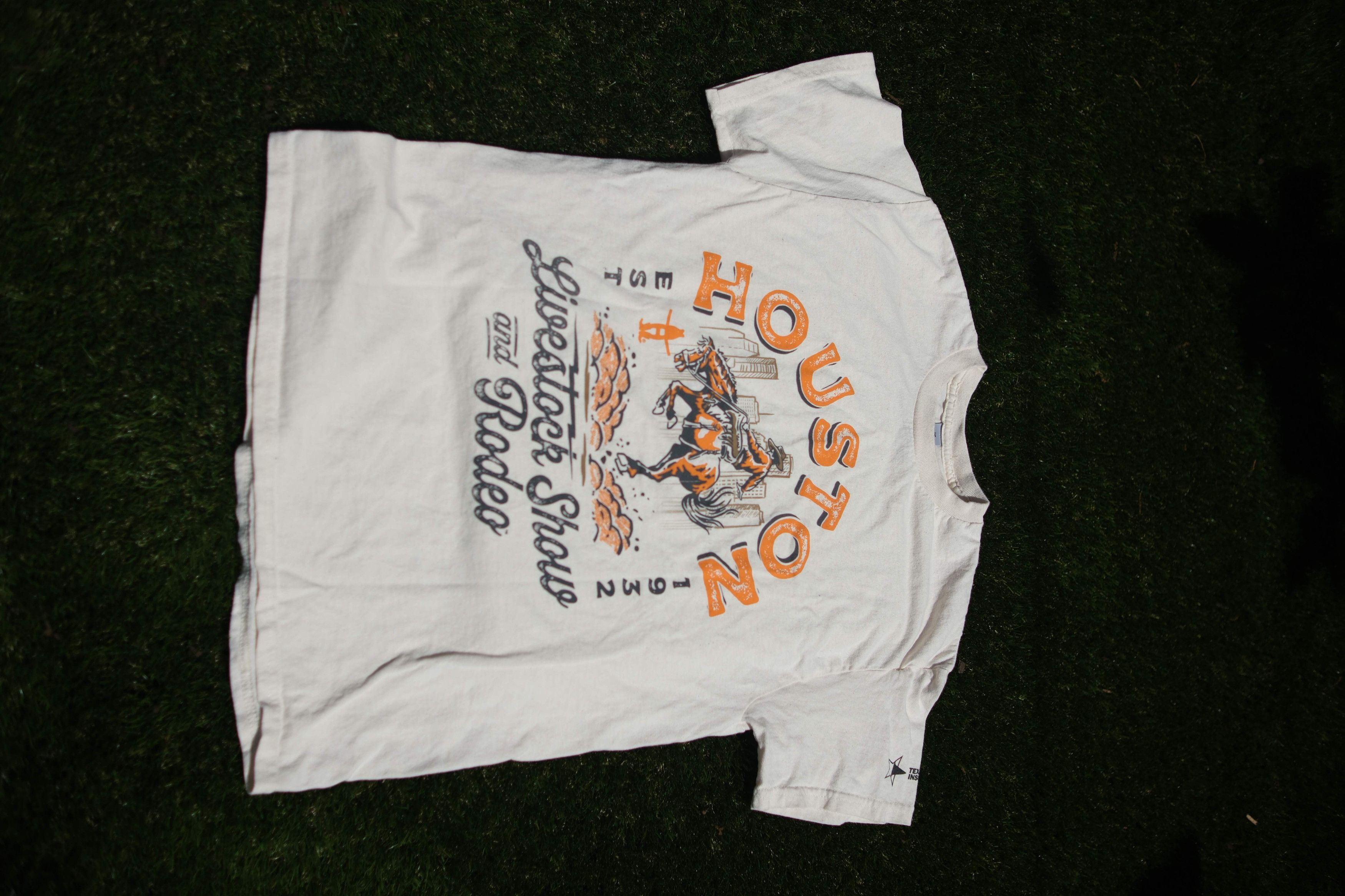 Gildan Vintage Houston Livestock Show Rodeo Tee Size US M / EU 48-50 / 2 - 2 Thumbnail