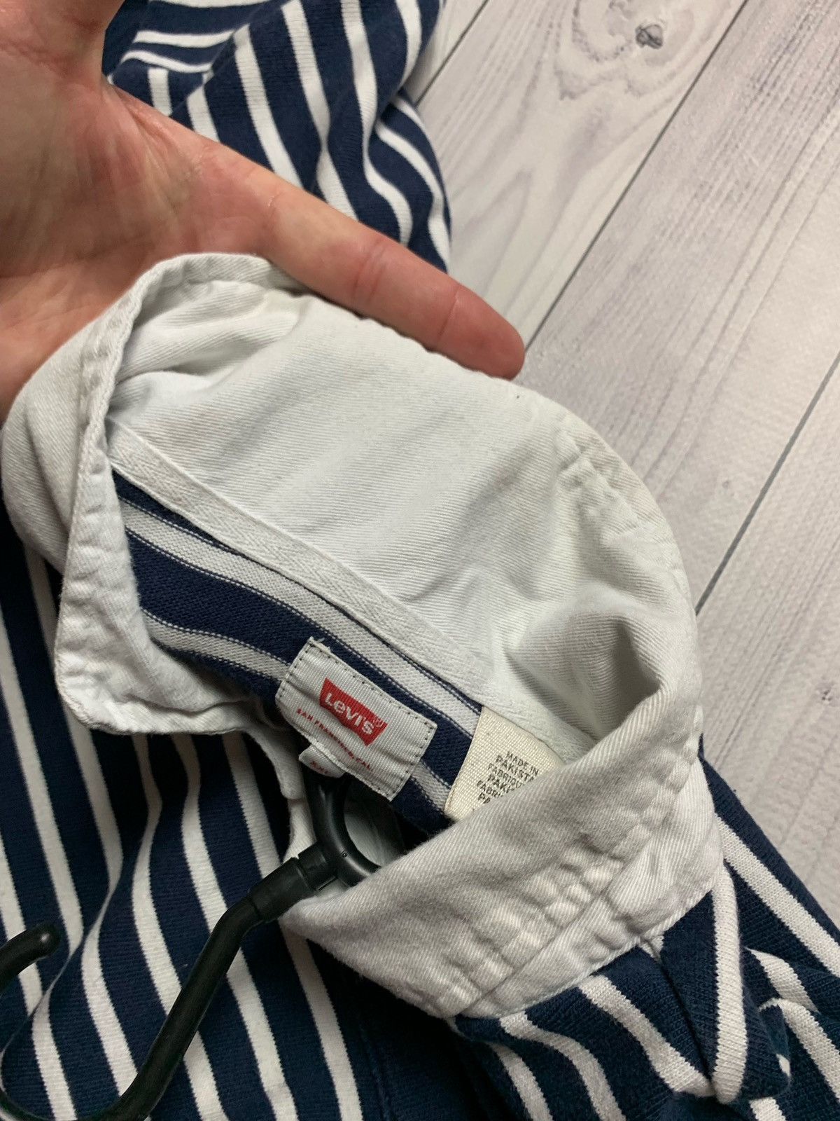 Levi's × Vintage Levi’s vintage polo shirt striped size XXL Size US XXL / EU 58 / 5 - 5 Thumbnail