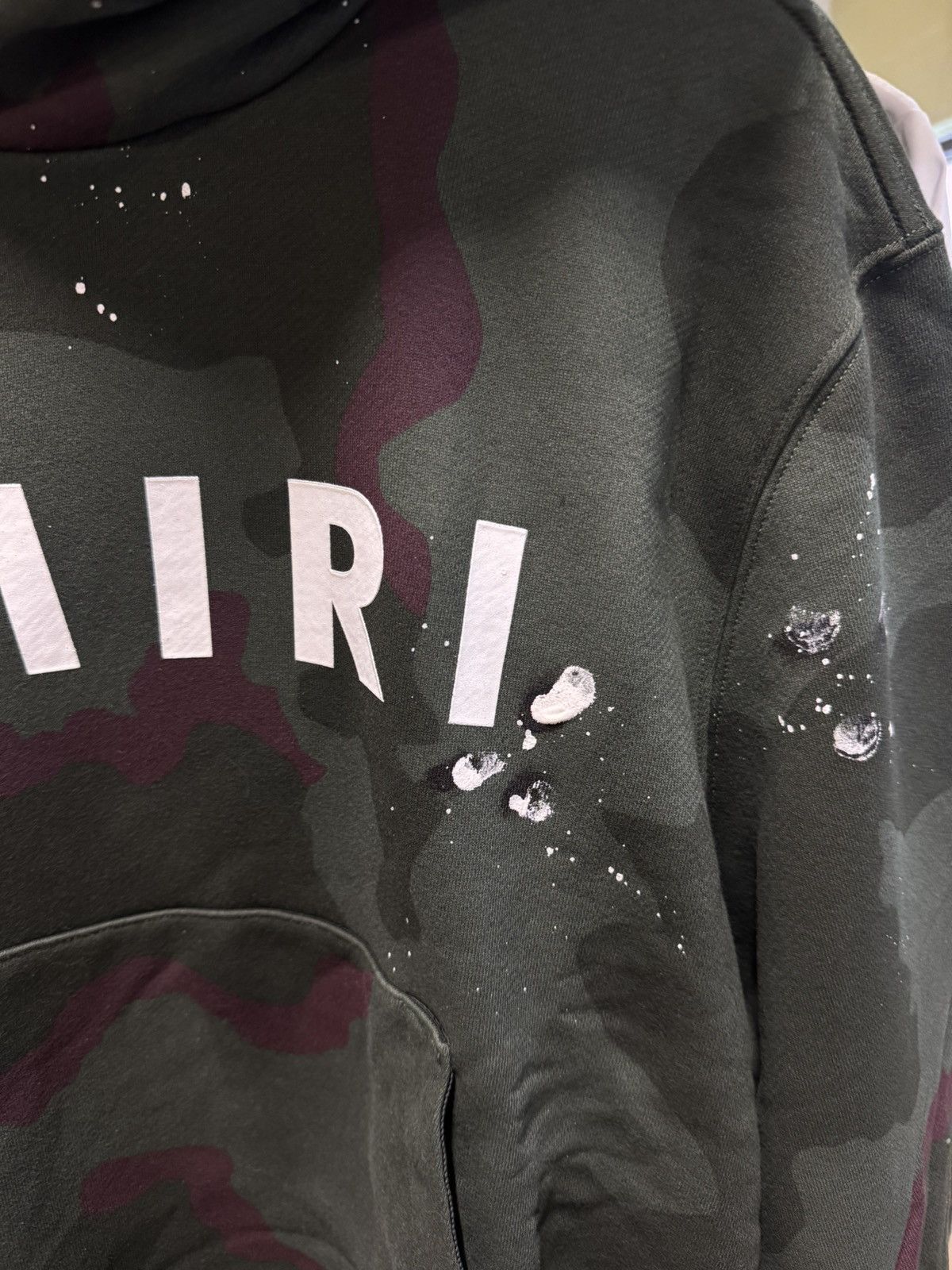 Amiri Amiri Camouflage Paint Splatter Hoodie NEW 1100$ Size US S / EU 44-46 / 1 - 4 Thumbnail
