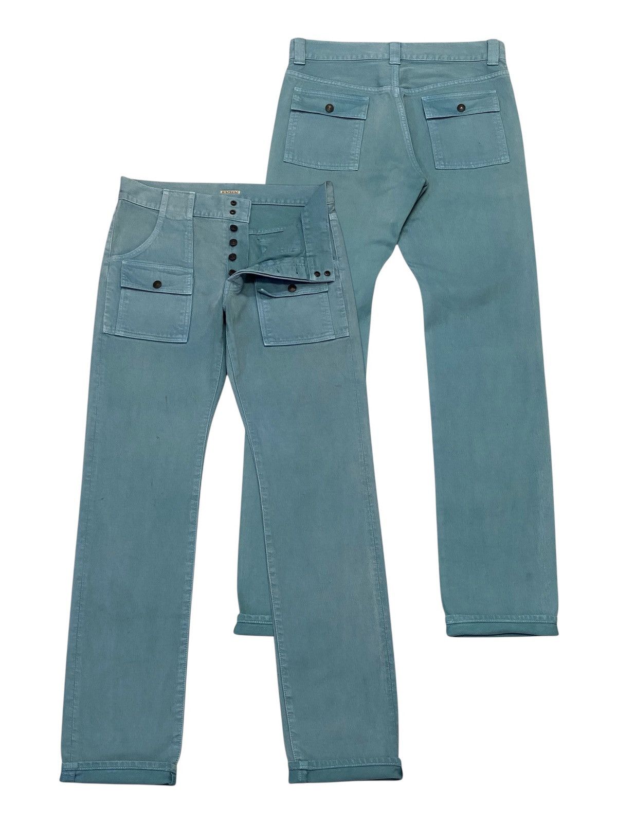 Kapital Kapita Corduroy Denim Bushpants Size US 31 - 1 Thumbnail