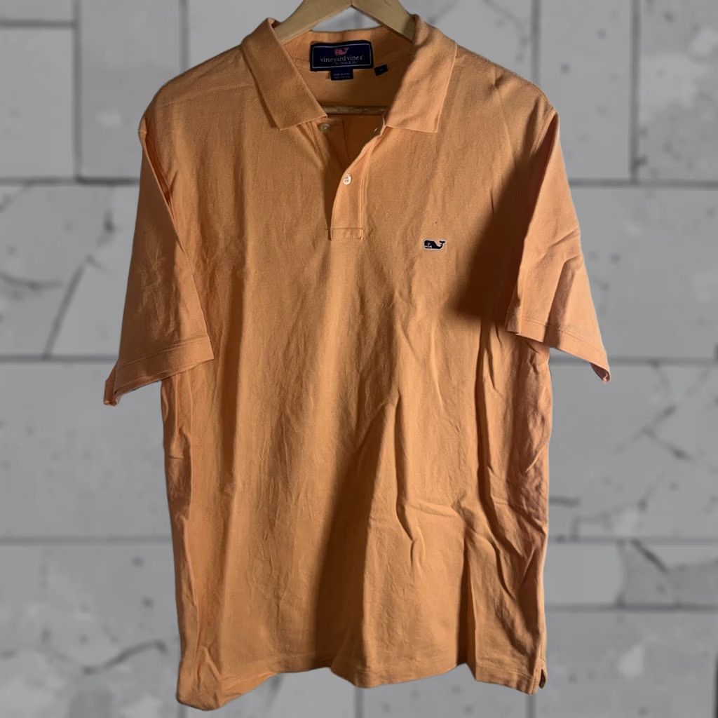 Vineyard Vines Vineyard Vines Polo Shirt Size M Orange Mens Size US M / EU 48-50 / 2 - 1 Thumbnail