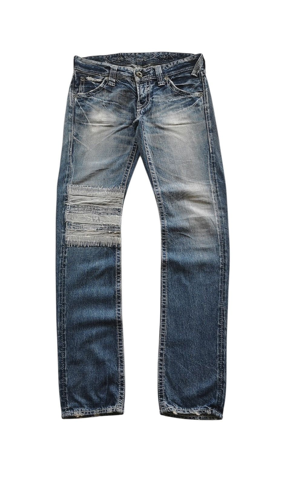 Hysteric Glamour Rodeo Crowns Japanese Patchwork Denim Jeans Size US 30 / EU 46 - 1 Thumbnail