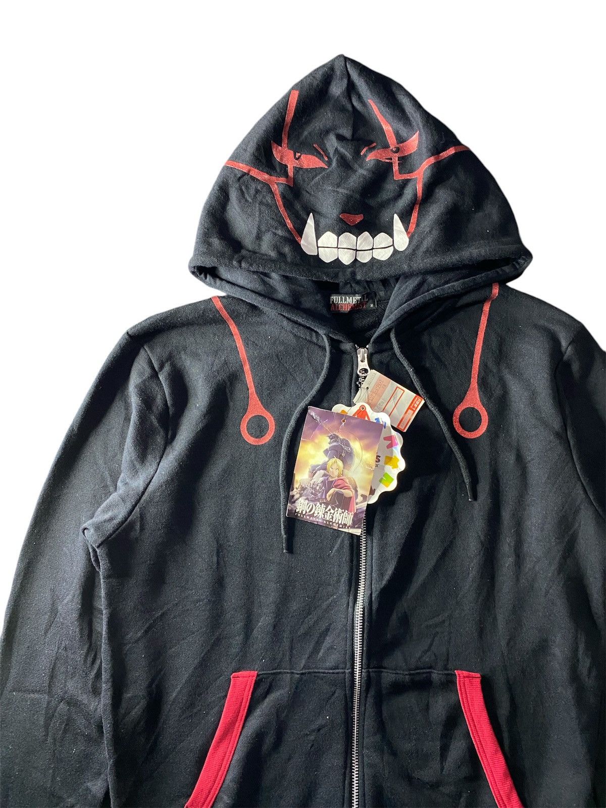Anime × Cartoon Network × Japanese Brand BNWT full metal alchemist anime cosplay zip hoodie Size US M / EU 48-50 / 2 - 3 Thumbnail