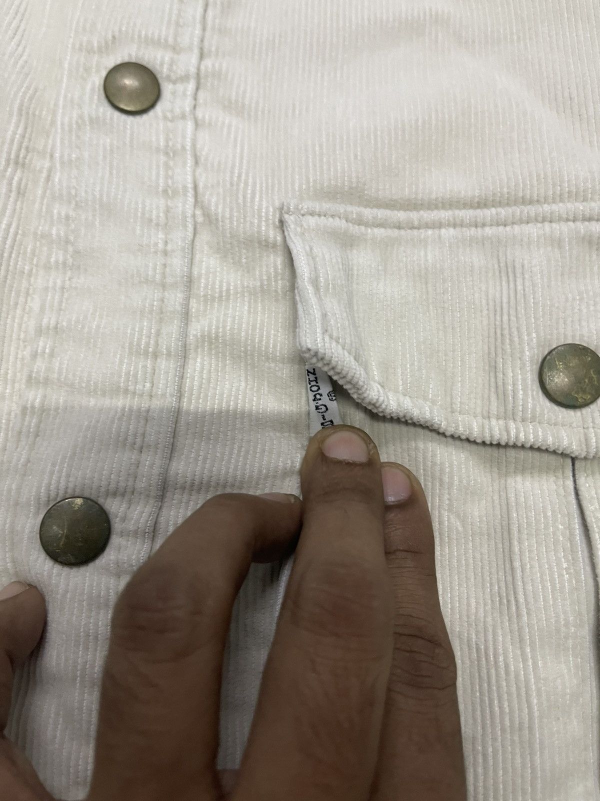 Big John 90s BIG JOHN CORDUROY WORKER BUTTON JACKET Size US L / EU 52-54 / 3 - 8 Thumbnail
