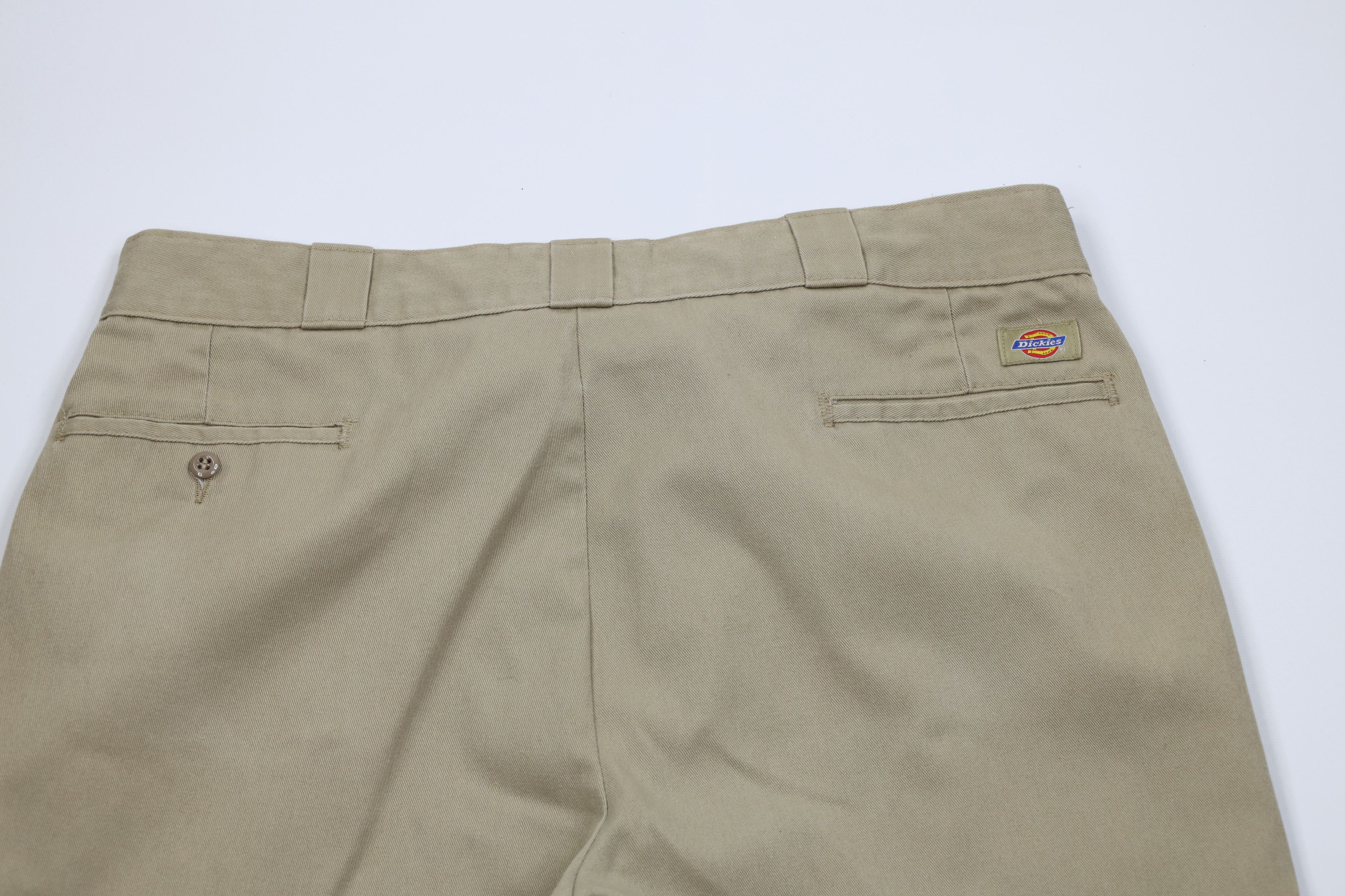 Dickies Vintage Y2K Dickies Spell Out Workwear Wide Leg Pants Beige Size US 40 / EU 56 - 11 Thumbnail