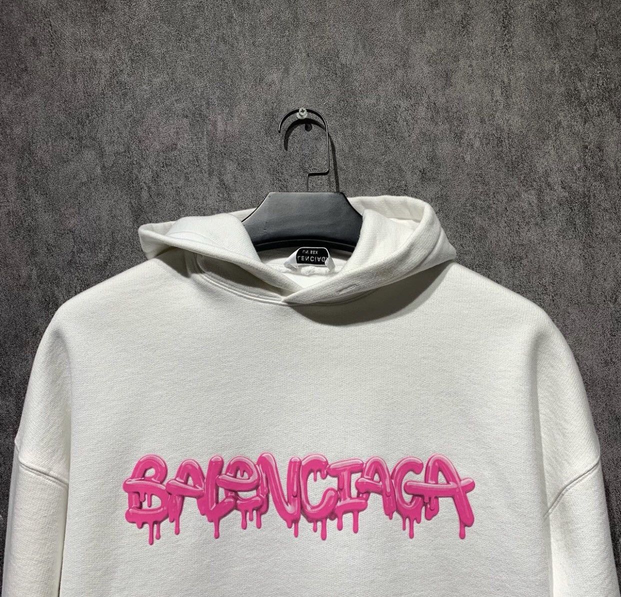 Balenciaga Balenciaga Pink Logo Hoodie2412-Nextarrow Size US S / EU 44-46 / 1 - 5 Thumbnail