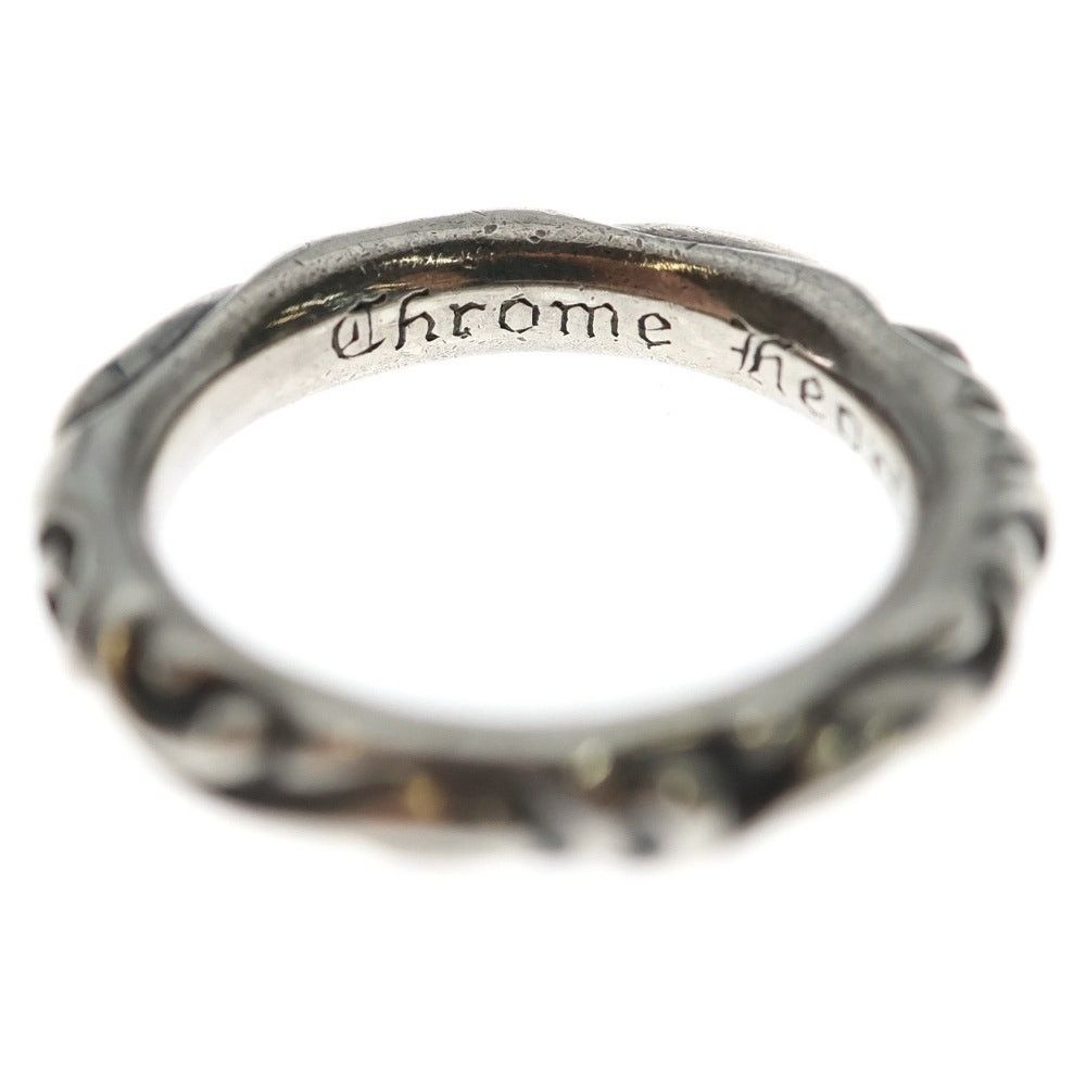 Chrome Hearts CHROME HEARTS SCRL BAND Silver Ring BCA351 Size ONE SIZE - 5 Thumbnail