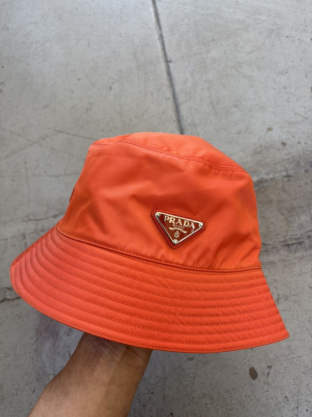 Prada Prada Nylon Bucket Hat - Extra Large Size ONE SIZE - 1 Thumbnail