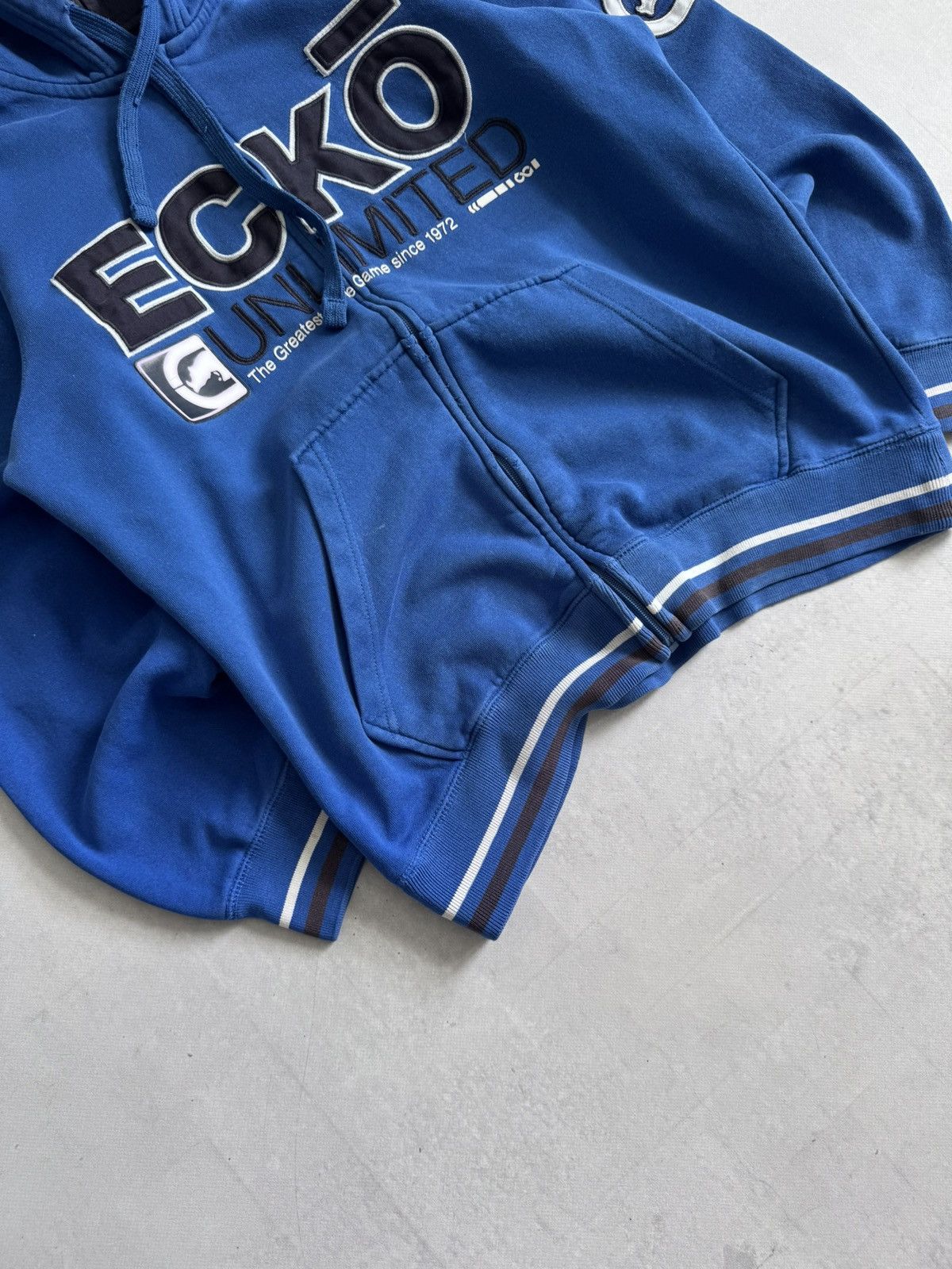 Ecko Unltd. Vintage Ecko UNLTD. Crazy Zip Hoodie 00’s Y2K Vibes Logo Size US L / EU 52-54 / 3 - 2 Thumbnail