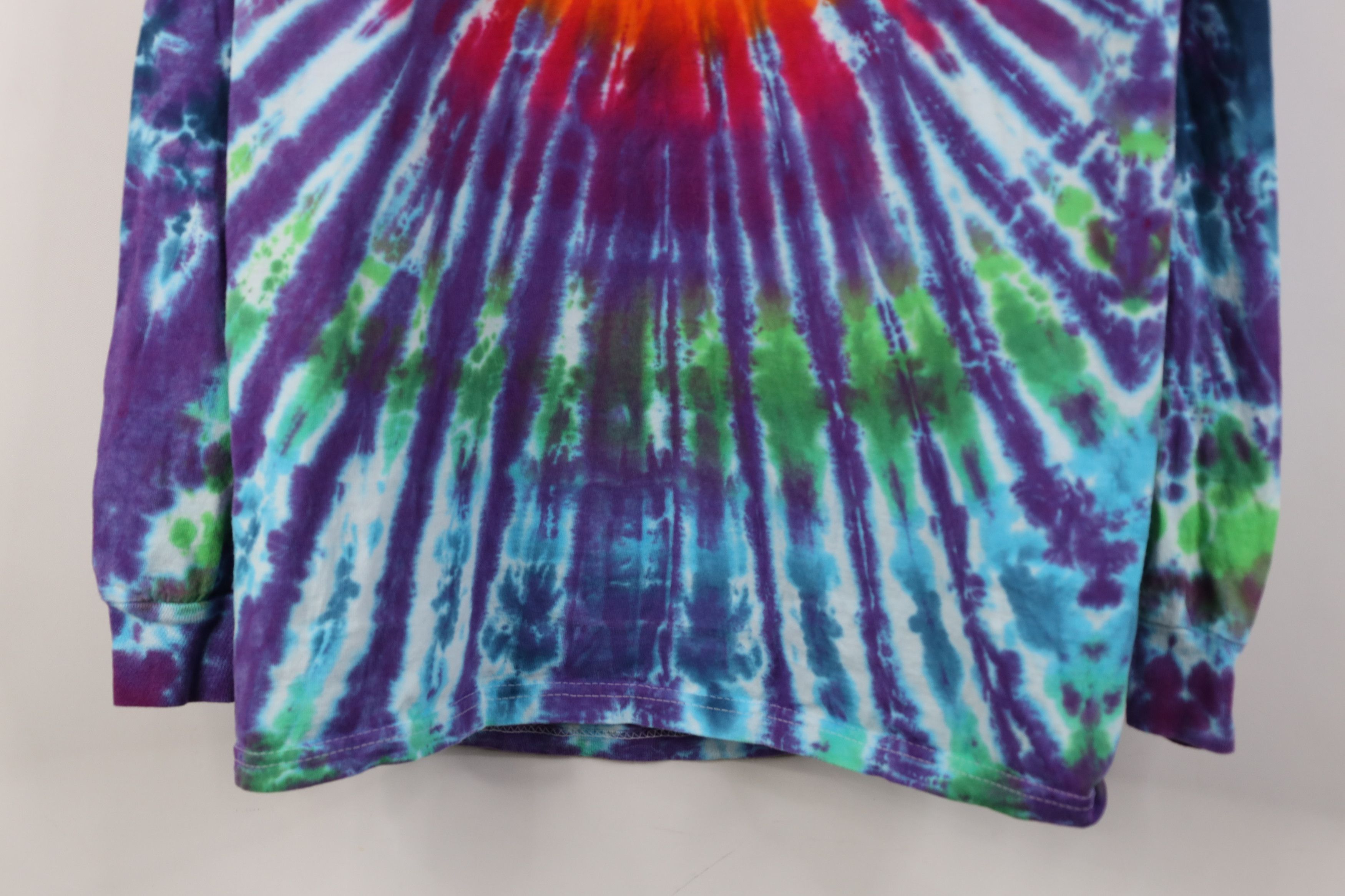 Vintage Vintage 90s Y2K Dark Star Orchestra Band Long Sleeve T-Shirt Size M / US 6-8 / IT 42-44 - 3 Thumbnail