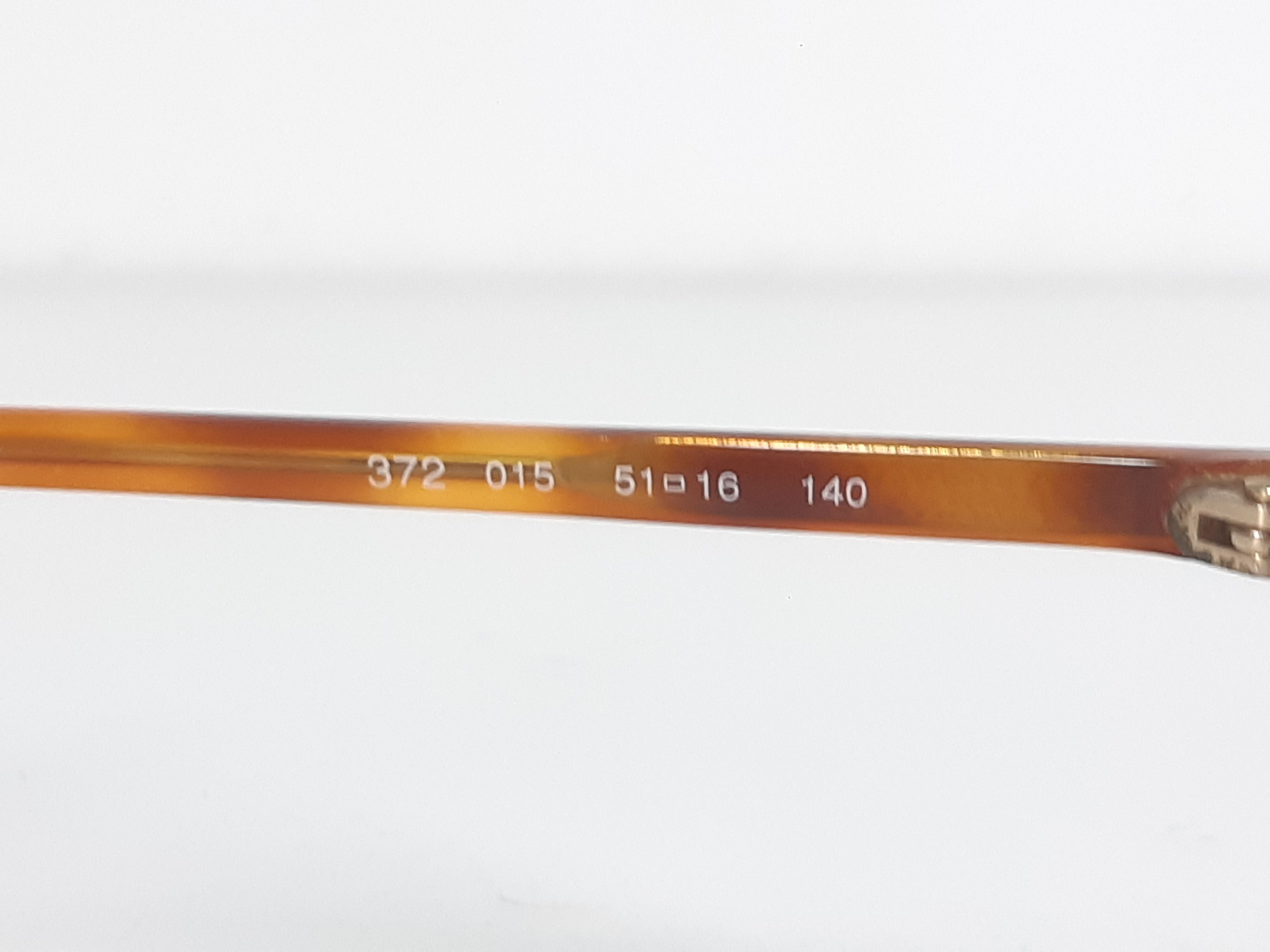 Giorgio Armani GIORGIO ARMANI 372 Italy Tortoise Glasses Frame NEW Size ONE SIZE - 9 Thumbnail