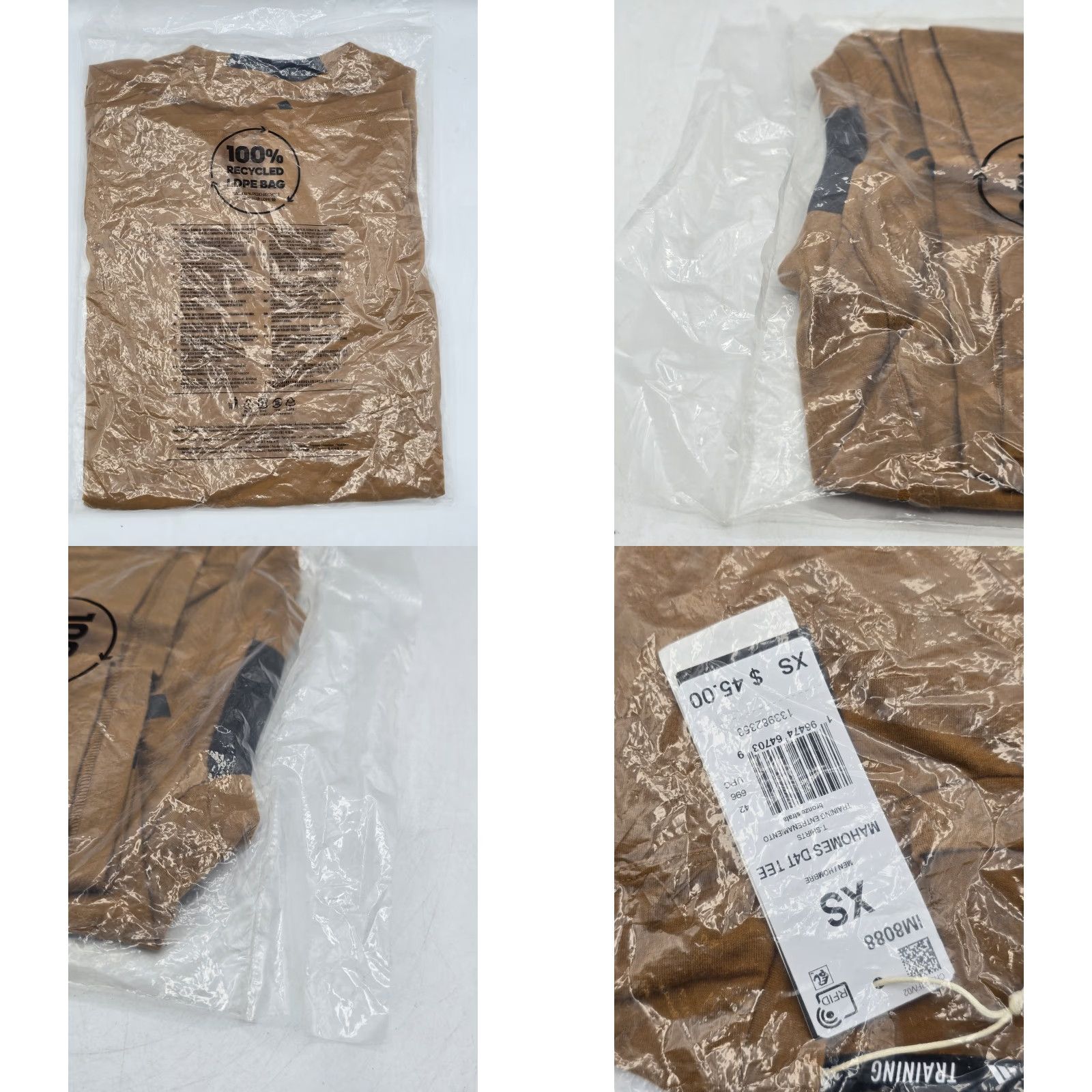 Adidas adidas NWT Mahomes Bronze Strata Men’s Designed 4 Training T-Shirt - Size XS Size US XS / EU 42 / 0 - 8 Thumbnail