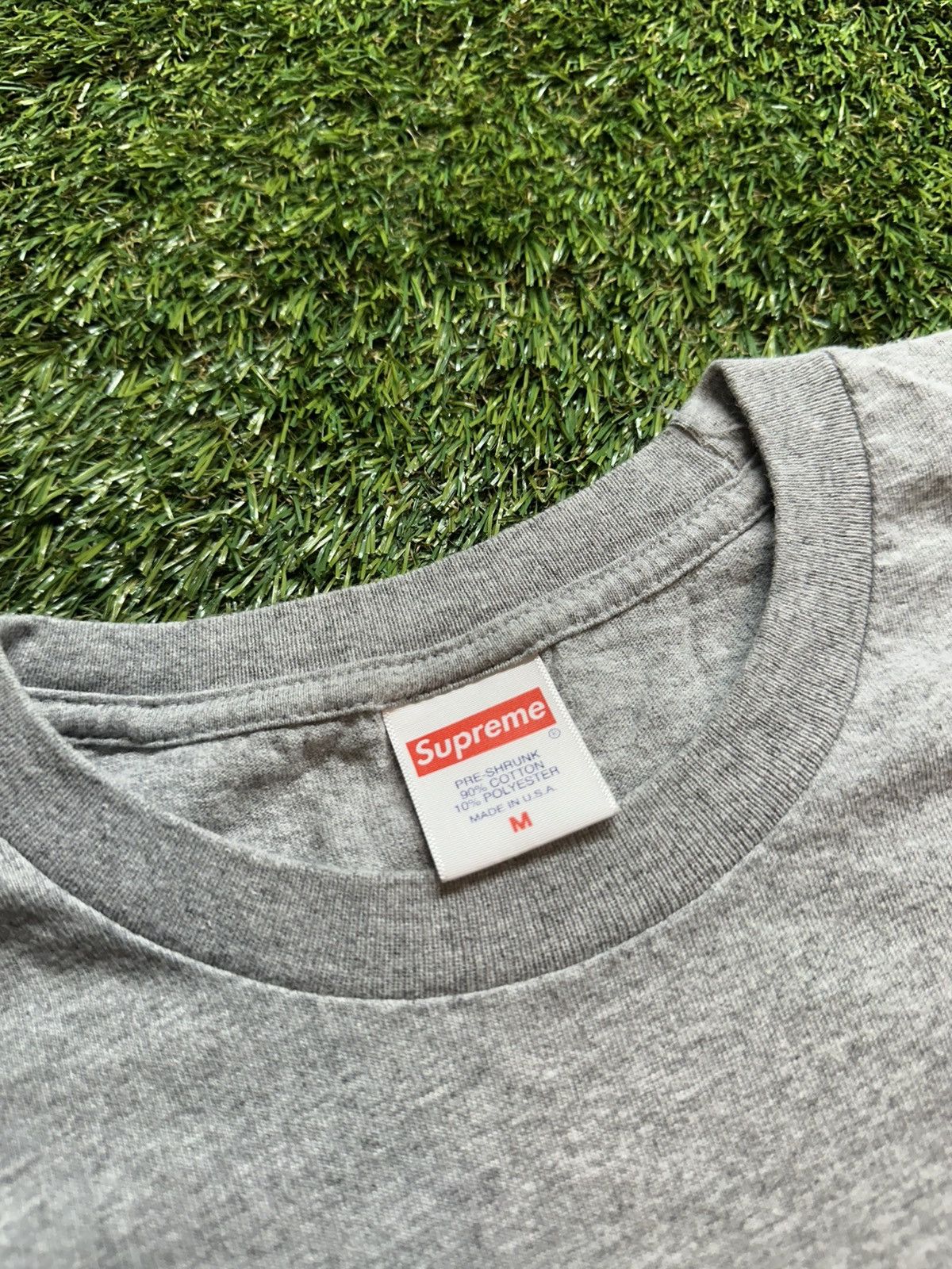 Supreme FW17 Supreme Arabic Logo Long Sleeve Tee Size US M / EU 48-50 / 2 - 3 Thumbnail
