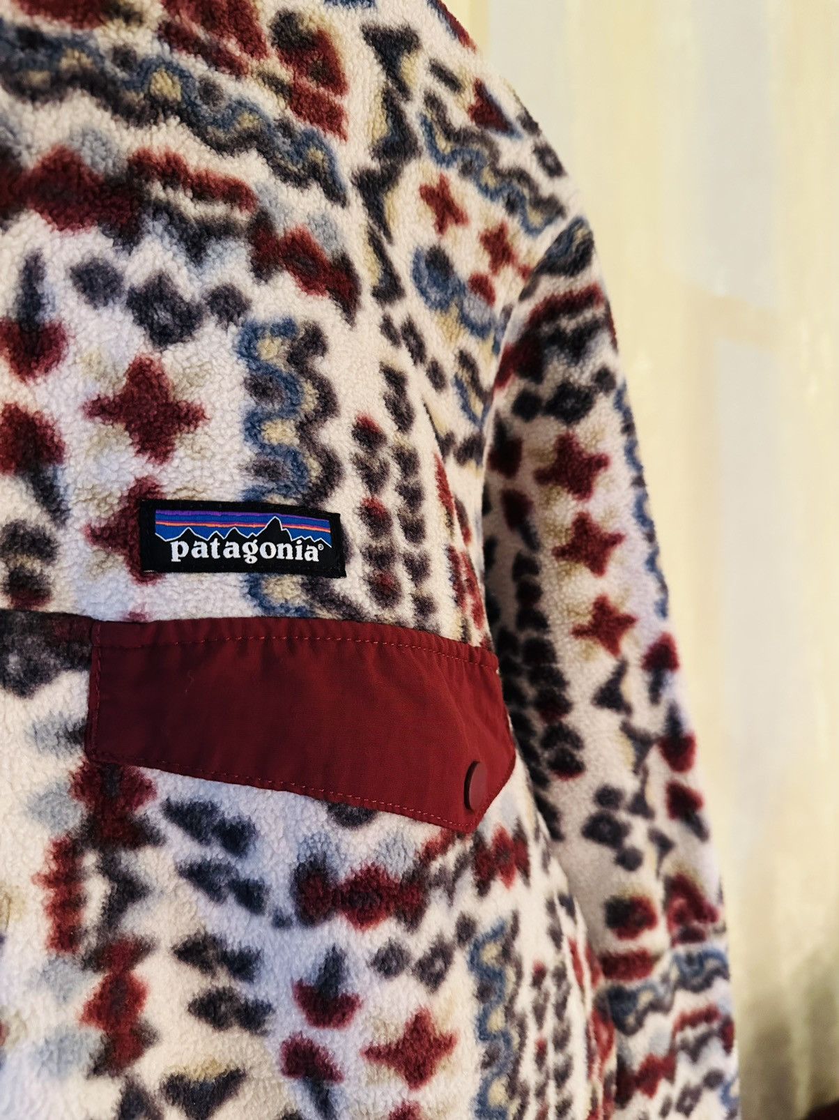 Patagonia Patagonia Aztec Synchilla Wandering Woods Pumic Size M / US 6-8 / IT 42-44 - 5 Thumbnail