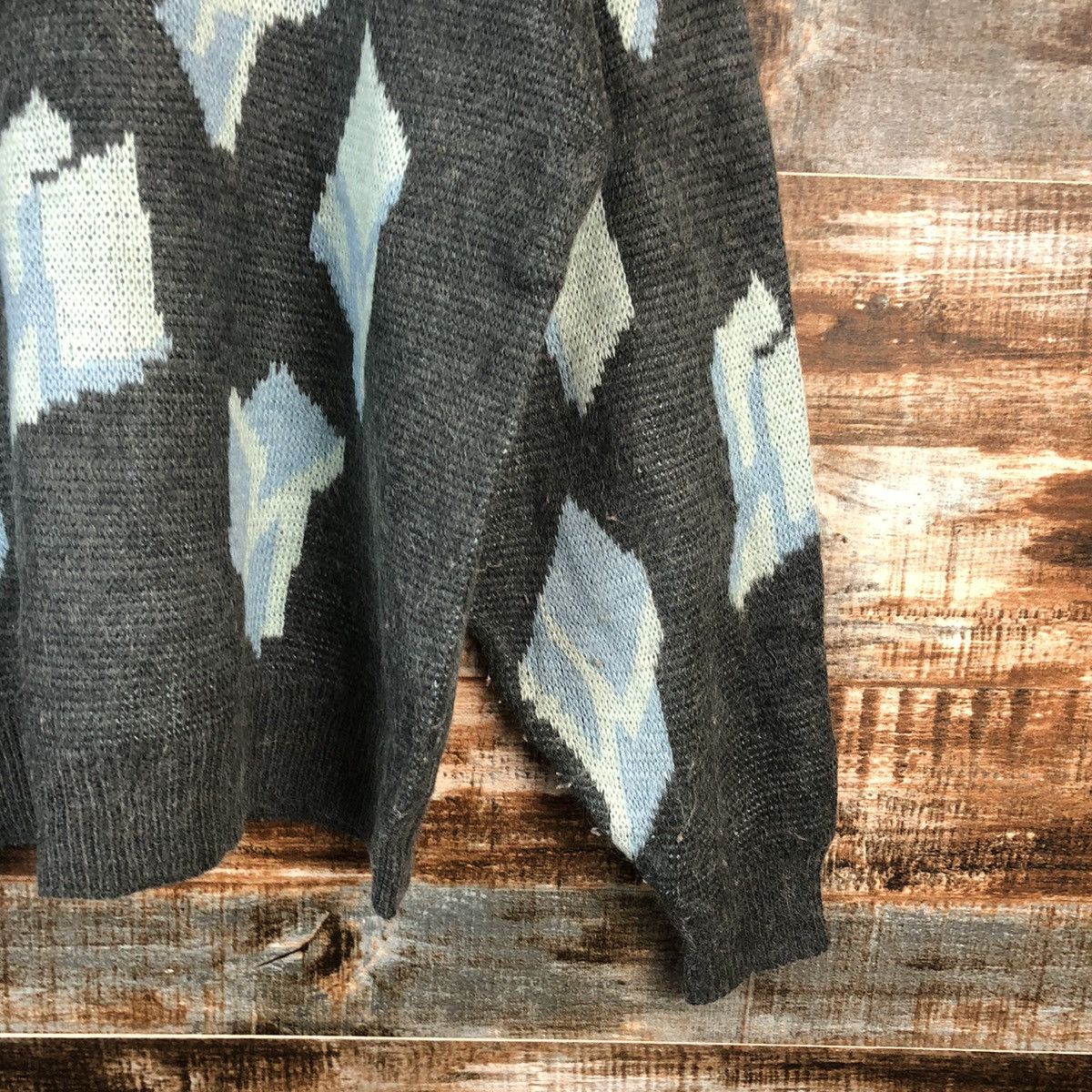Homespun Knitwear × Japanese Brand Last Sands vintage Grey Knitwear sweatshirt #A2243 Size US M / EU 48-50 / 2 - 8 Thumbnail