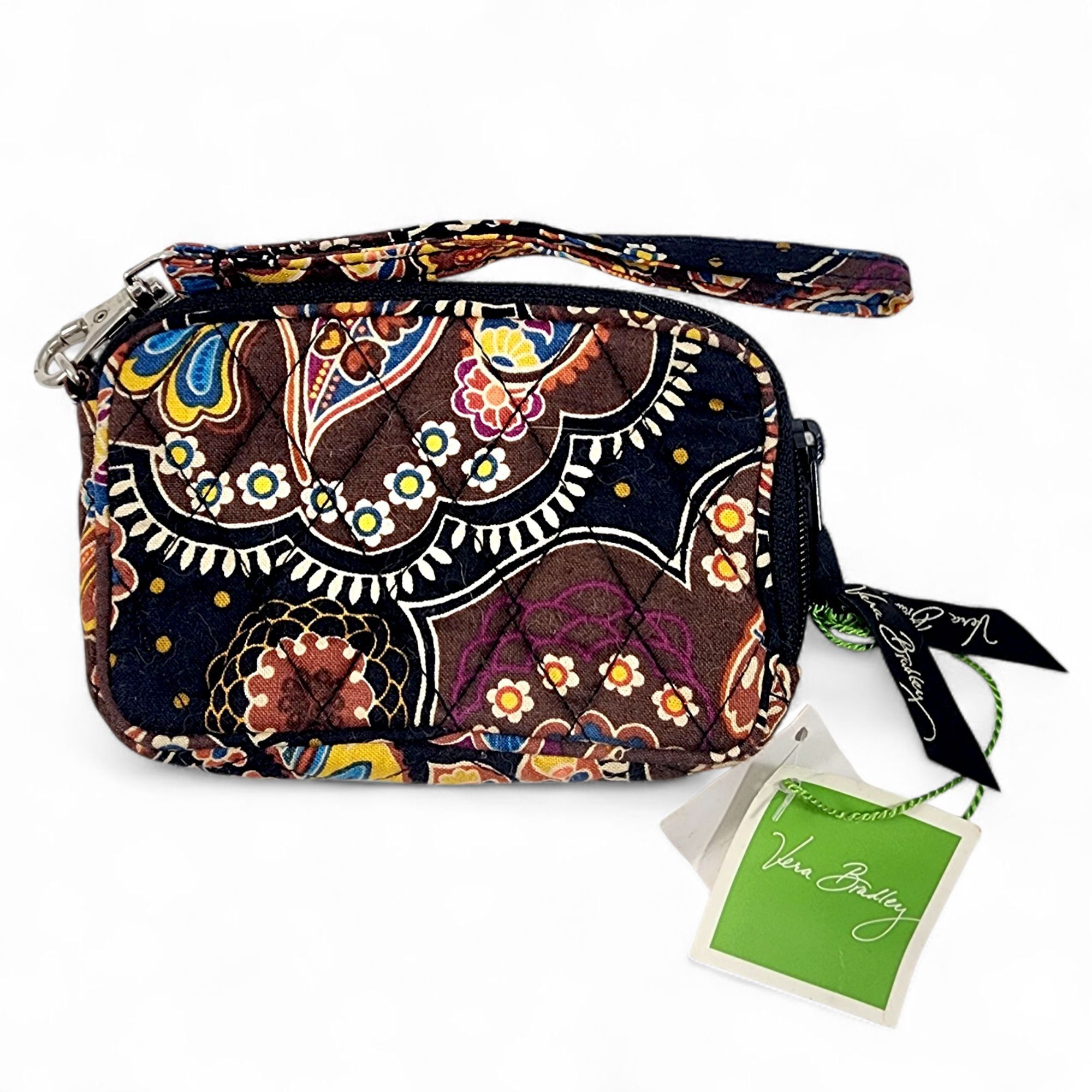 Vera Bradley Vera Bradley Wristlet Zip ID Case Wallet Paisley Print NWT R Size ONE SIZE - 2 Thumbnail