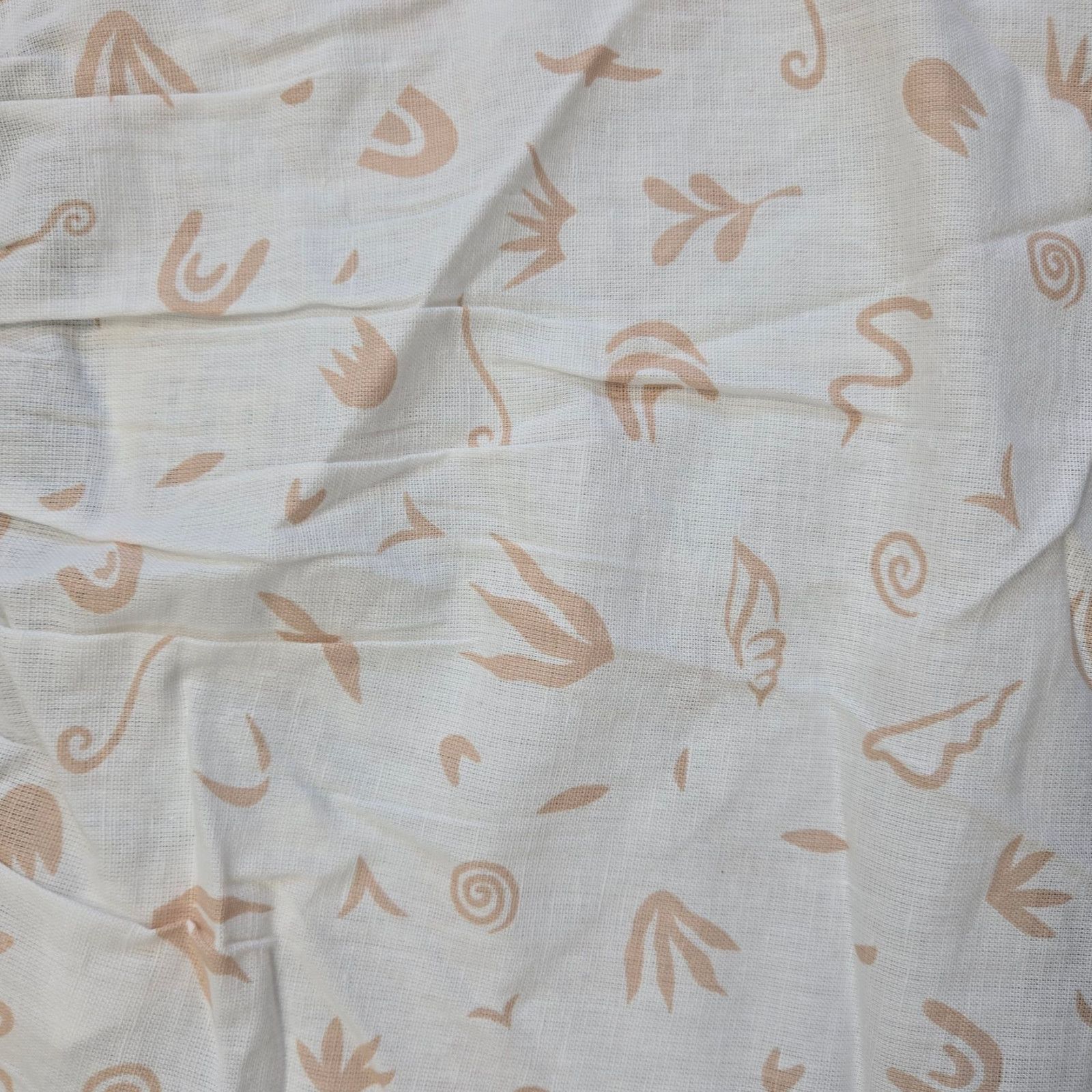 Billabong Billabong White Tan Boho Linen Blend Crop Top Size XL Size XL / US 12-14 / IT 48-50 - 5 Thumbnail