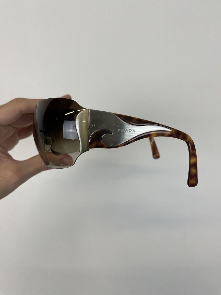 Prada × Vintage Prada Sunglasses Tribal Flame Wave SPR 58F Star