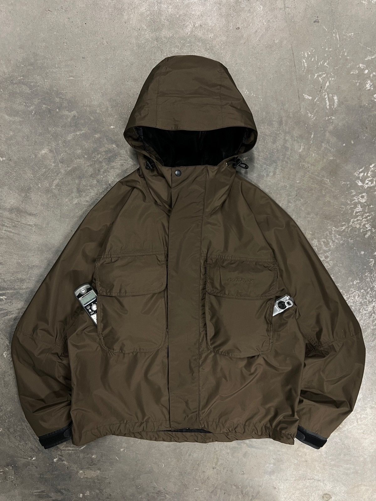 Simms Guideline Wading Jacket Cargo Pockets Windbreaker Size US XL / EU 56 / 4 - 1 Thumbnail