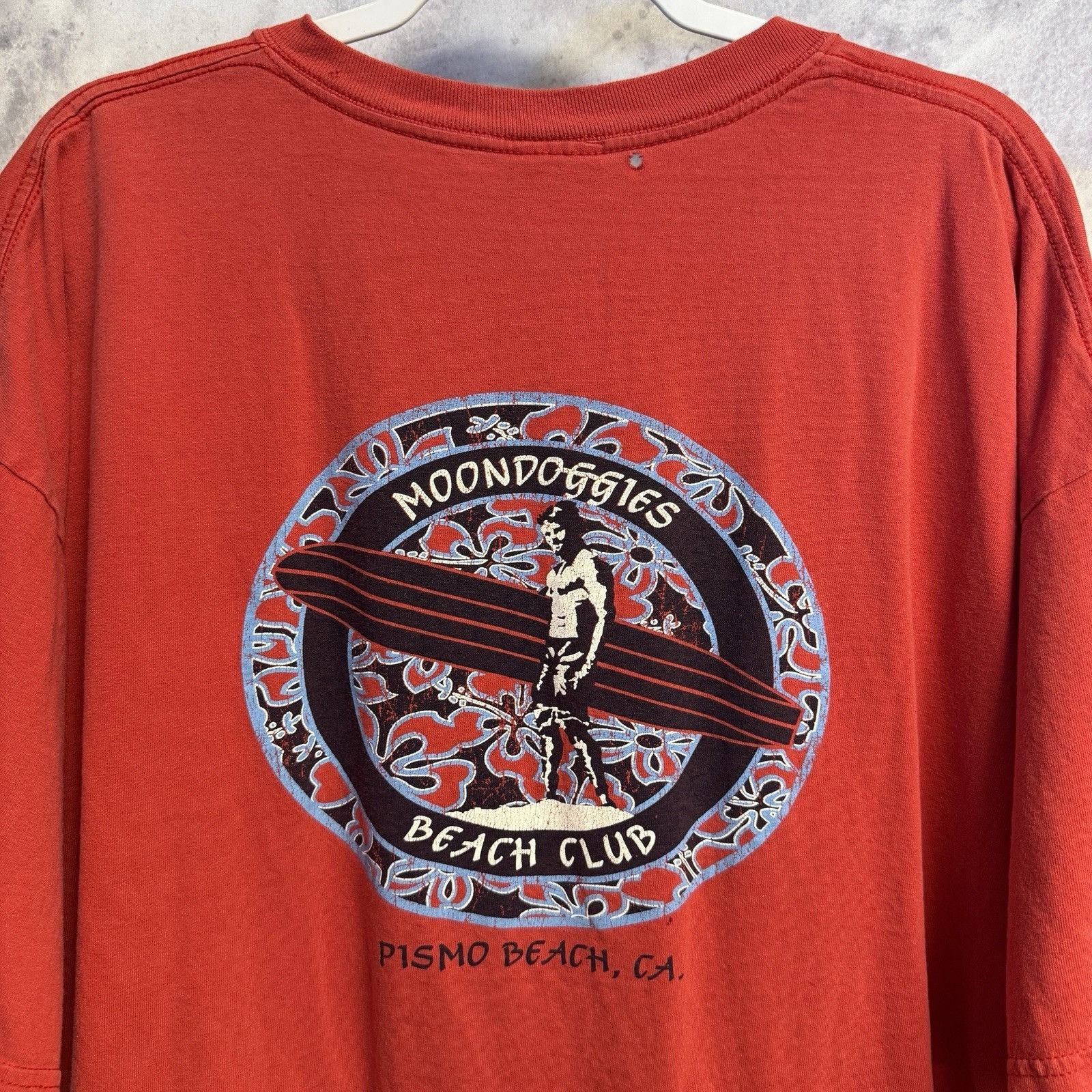 Vintage Vintage Moondoggies Beach Club Pismo T Shirt Mens 2XL Size US XXL / EU 58 / 5 - 1 Thumbnail