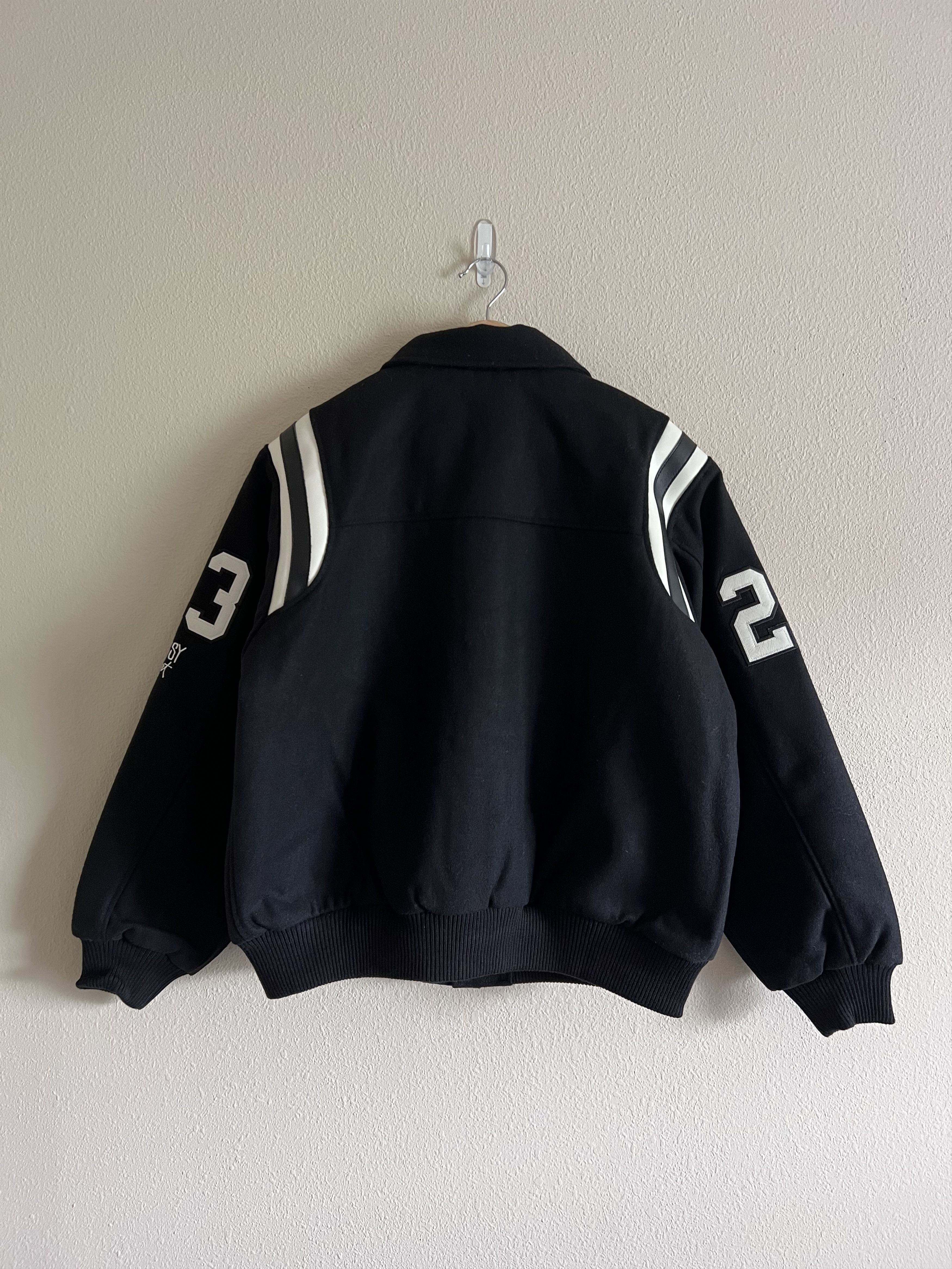 Stussy Stussy 80 Wool Varsity Jacket in Black Size US L / EU 52-54 / 3 - 7 Thumbnail