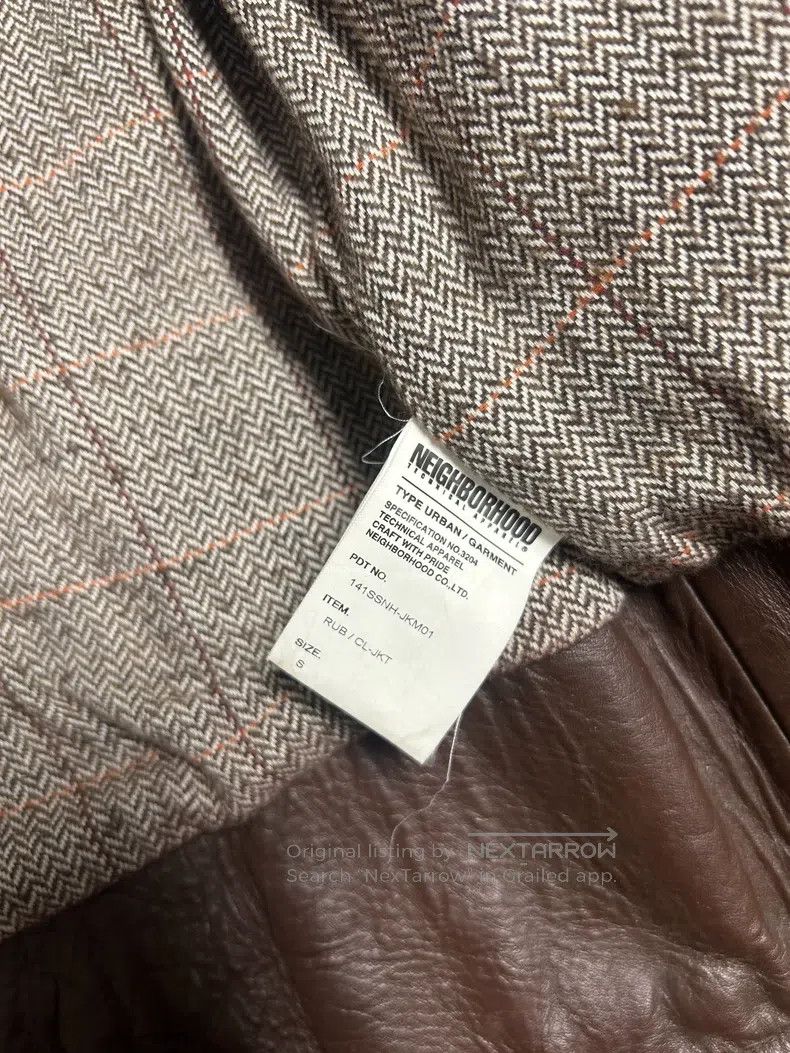 Neighborhood Neighborhood Leather Jacket Size US S / EU 44-46 / 1 - 6 Thumbnail