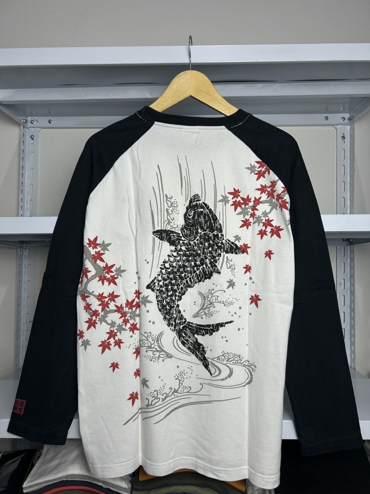 Japanese Brand Vintage Ganerate Sukajan Koi Fish Japanese Size US L / EU 52-54 / 3 - 1 Thumbnail