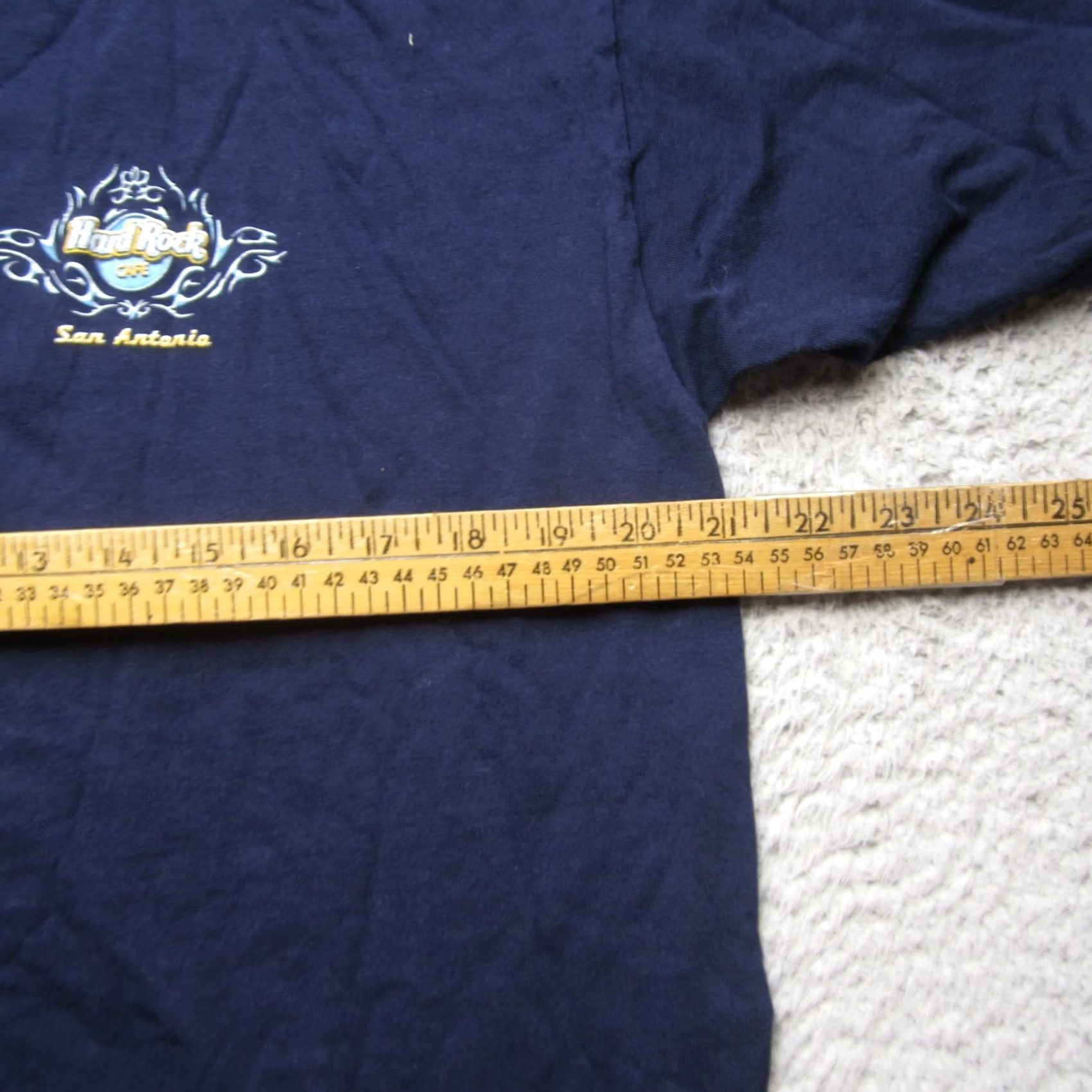 Hard Rock Cafe Hard Rock Cafe Shirt Mens Large Navy Blue Guitar Graphic Tee Music Size US L / EU 52-54 / 3 - 7 Thumbnail
