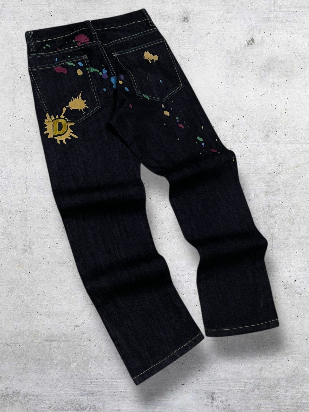 Hysteric Glamour VINTAGE OG JAPAN DOUBLE D STREETWEAR ORIGINAL SPLASH DENIM Size US 28 / EU 44 - 11 Thumbnail