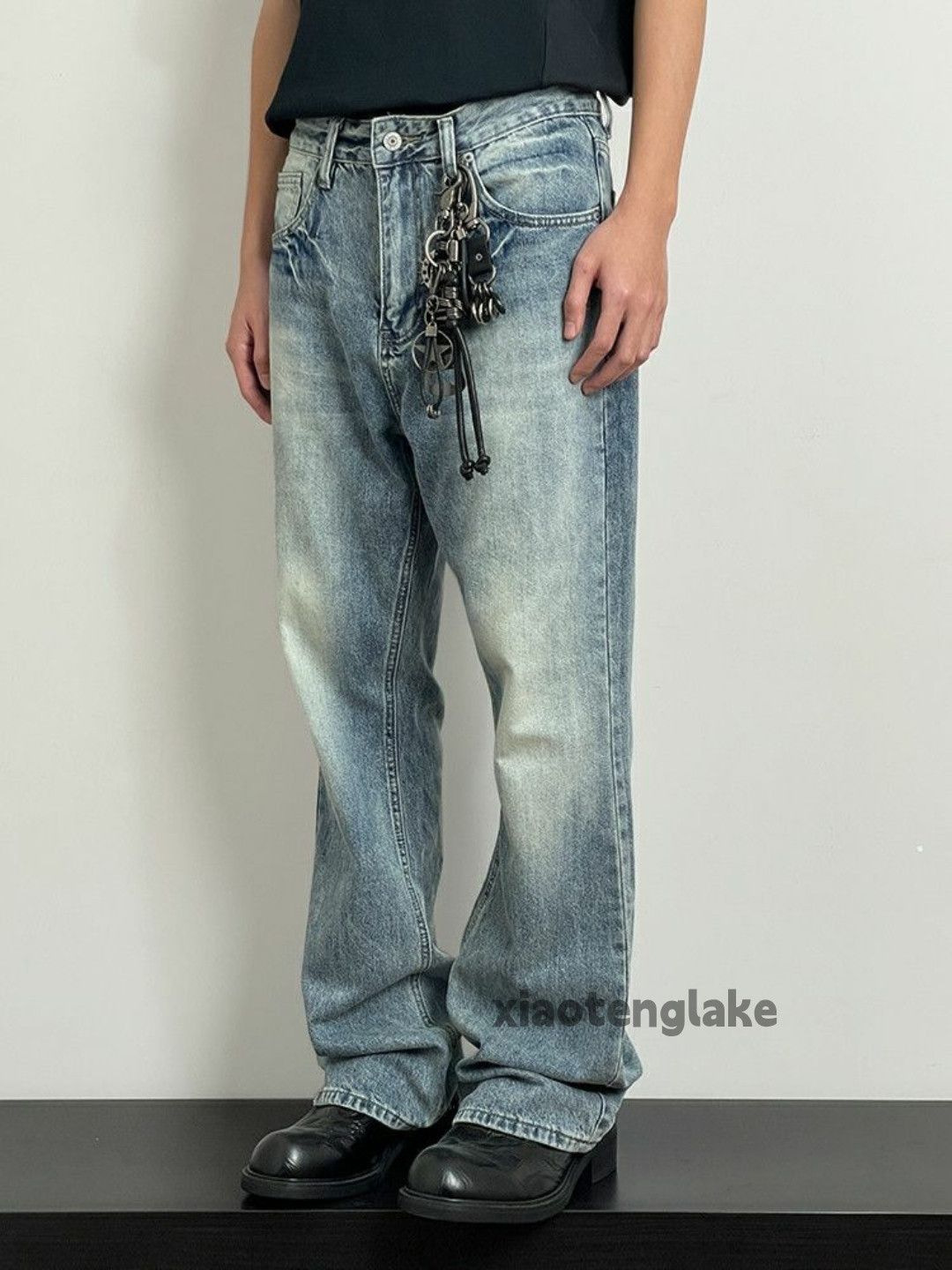Jean × Vintage washed faded cleanfit yuppie utility bootcut jeans Size US 32 / EU 48 - 6 Thumbnail