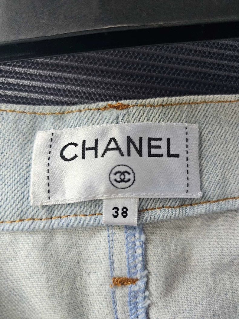Chanel Chanel Denim shorts Size 25" / US 0 / IT 36 - 7 Thumbnail