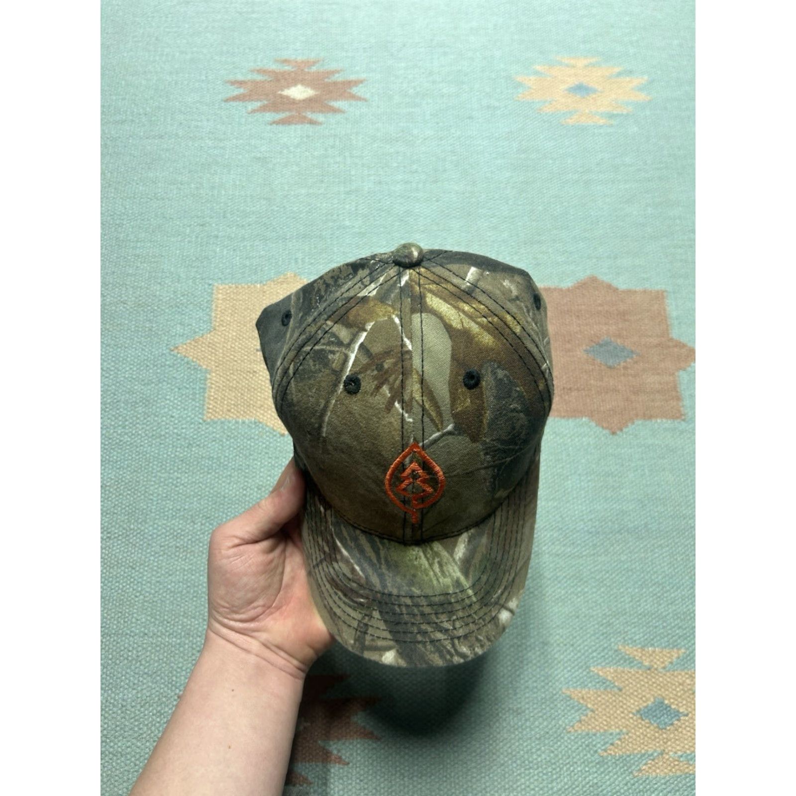 Vintage VINTAGE Unbranded Hat Camouflage Strapback Baseball Cap Nature Adjustable Mens Size ONE SIZE - 3 Thumbnail