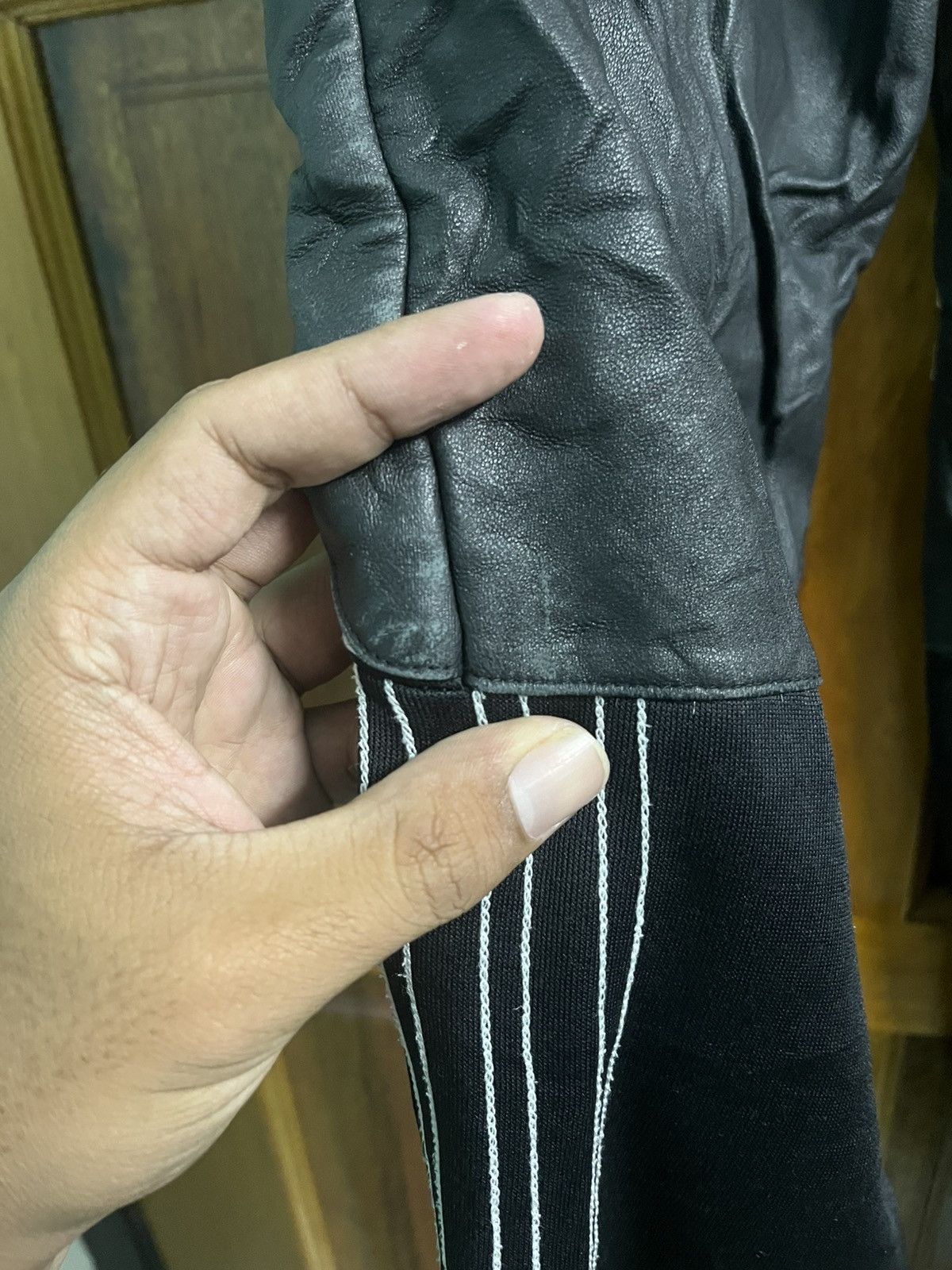 Adidas × Alexander Wang × If Six Was Nine Adidas x Alexander Wang RTW Leather Pants Size 26" / US 2 / IT 38 - 8 Thumbnail