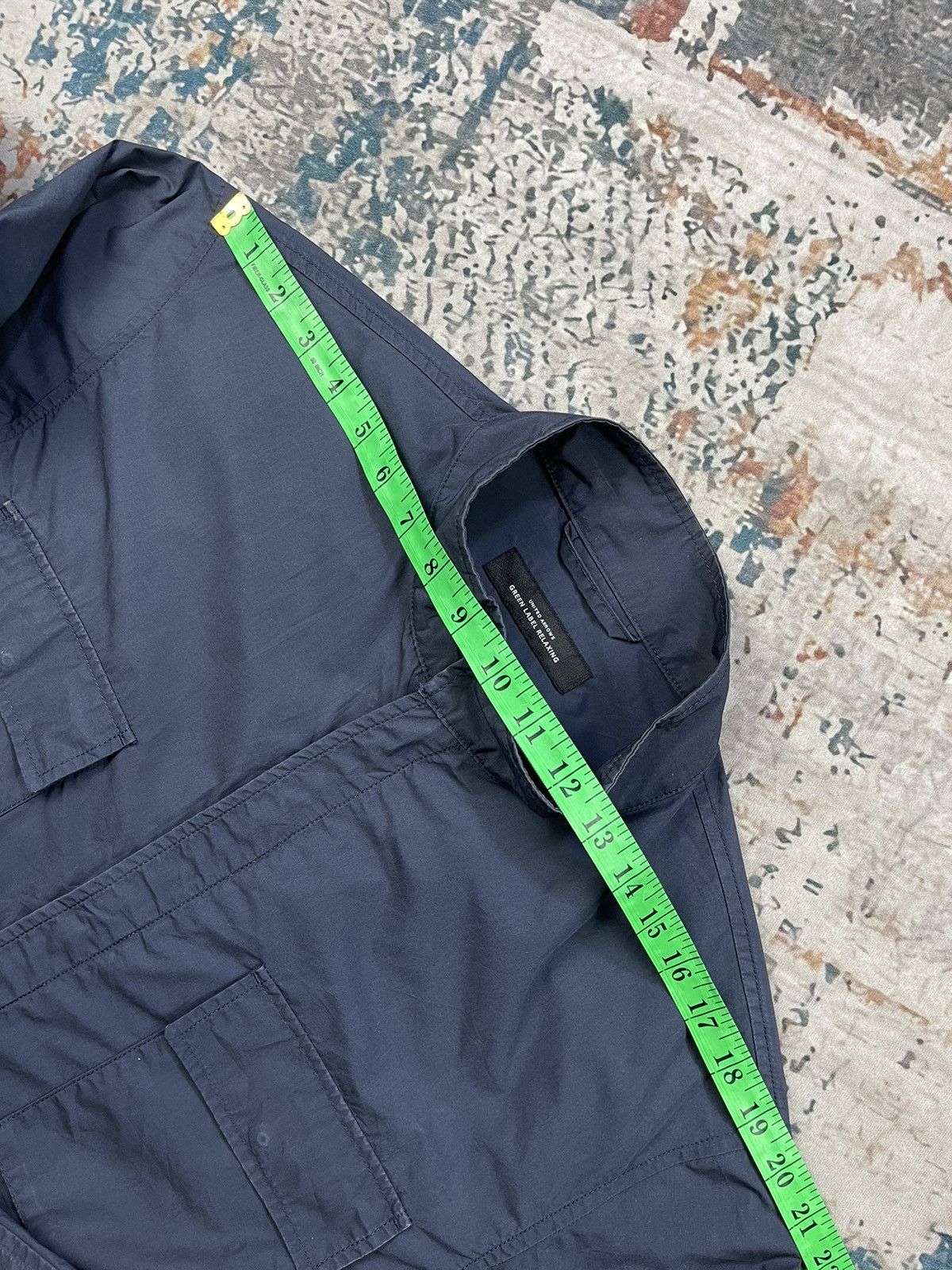 United Arrow Green Label Navy Military Jackets
