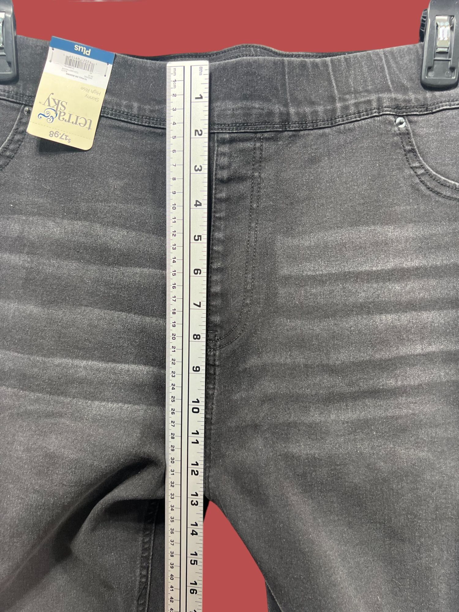 Other Terra & Sky-Women's Plus Size Pull On Legging Jeans 28" Inse Size 42" / US 20 - 7 Thumbnail