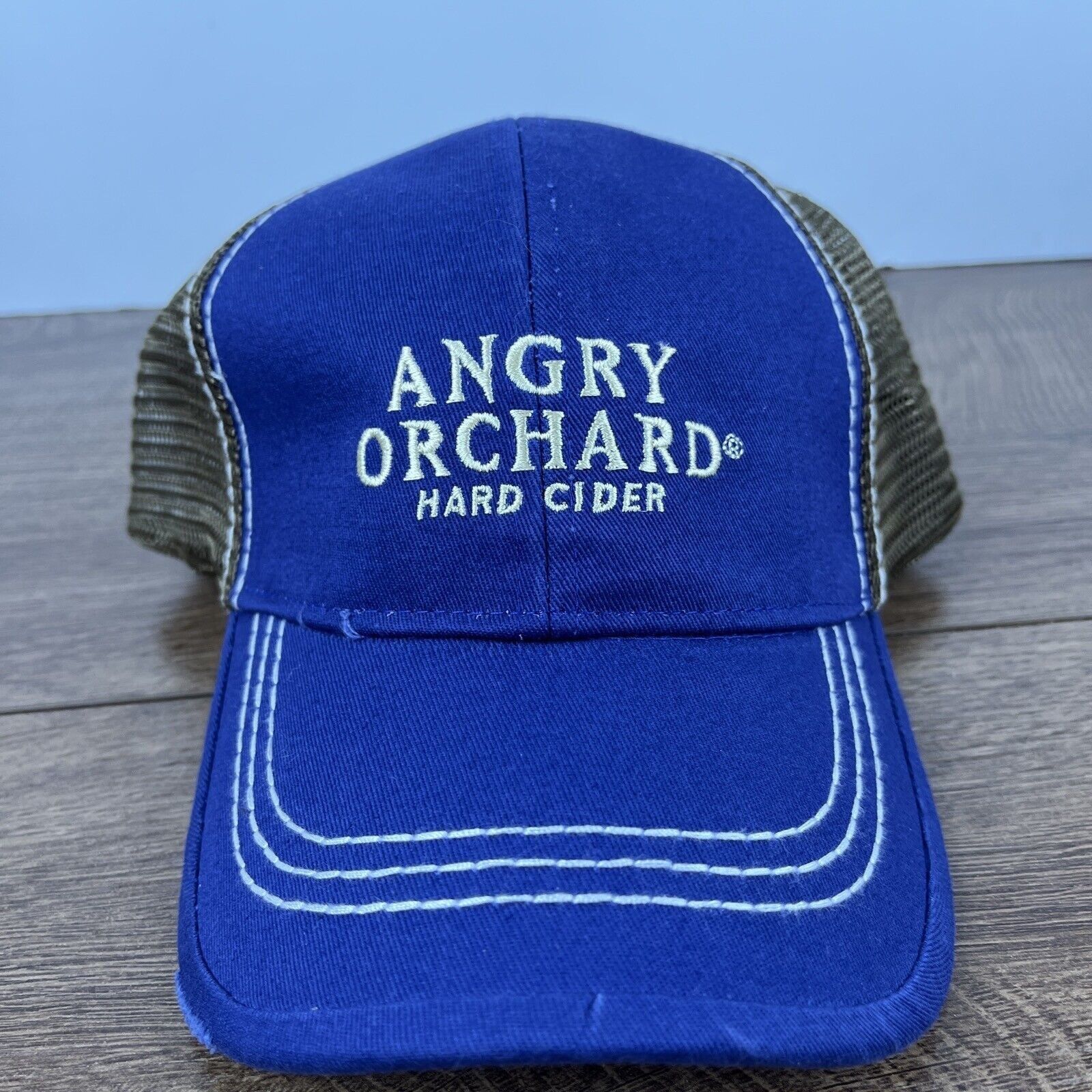 Other Angry Orchard Hat Hard Cider Blue Hat Adjustable Angry Orcha Size ONE SIZE - 1 Thumbnail