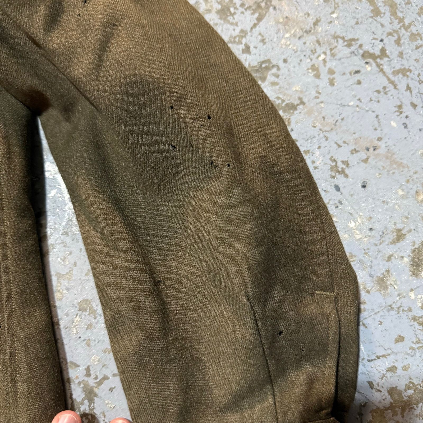Vintage Vintage 40’s US Army WWII Wool Field Jacket Sz 34S Size US S / EU 44-46 / 1 - 12 Thumbnail