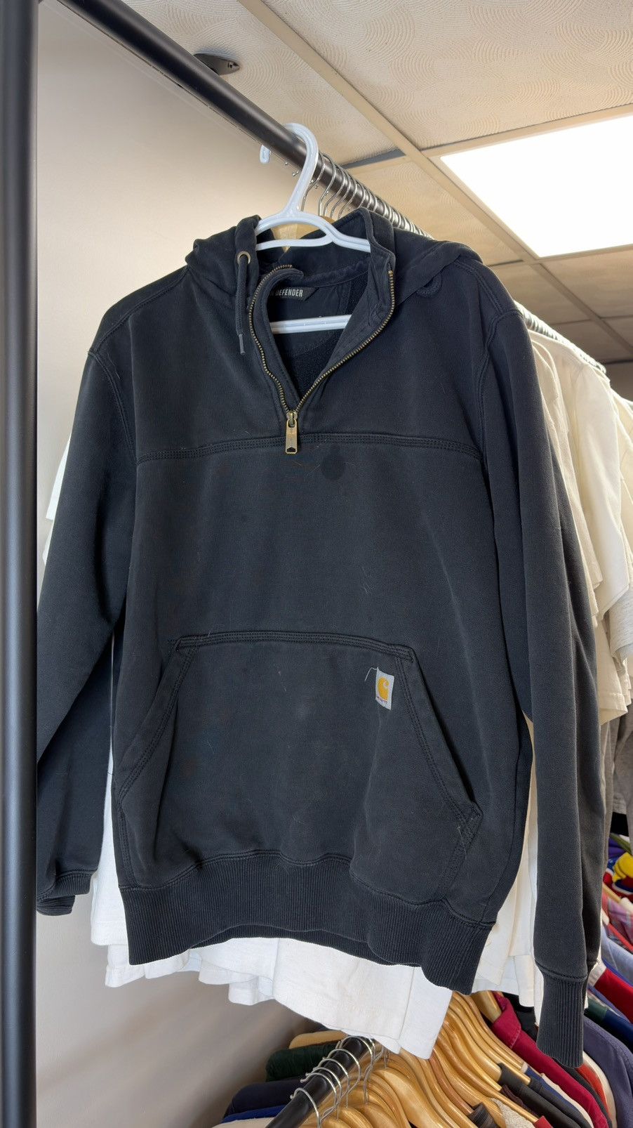 Carhartt Carhartt Black 3/4 Zip Rain Defender Size US M / EU 48-50 / 2 - 1 Thumbnail