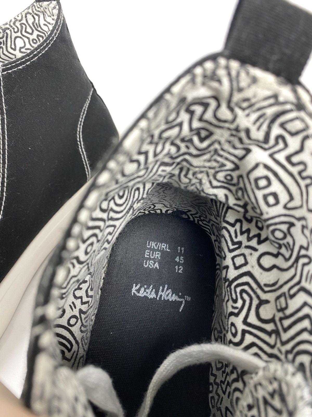 Keith Haring Keith Harring Hi-Top Sneakers Keds Heart size US12 45 Size US 12 / EU 45 - 11 Thumbnail