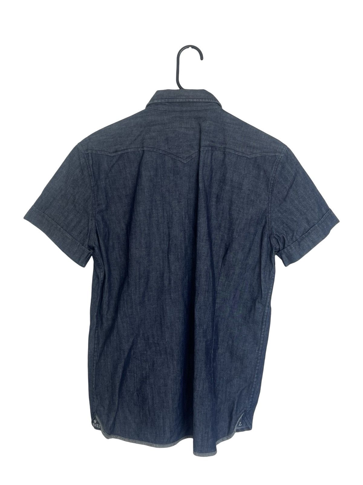 Diesel Diesel Denim Button Down Shirt Size US L / EU 52-54 / 3 - 2 Thumbnail