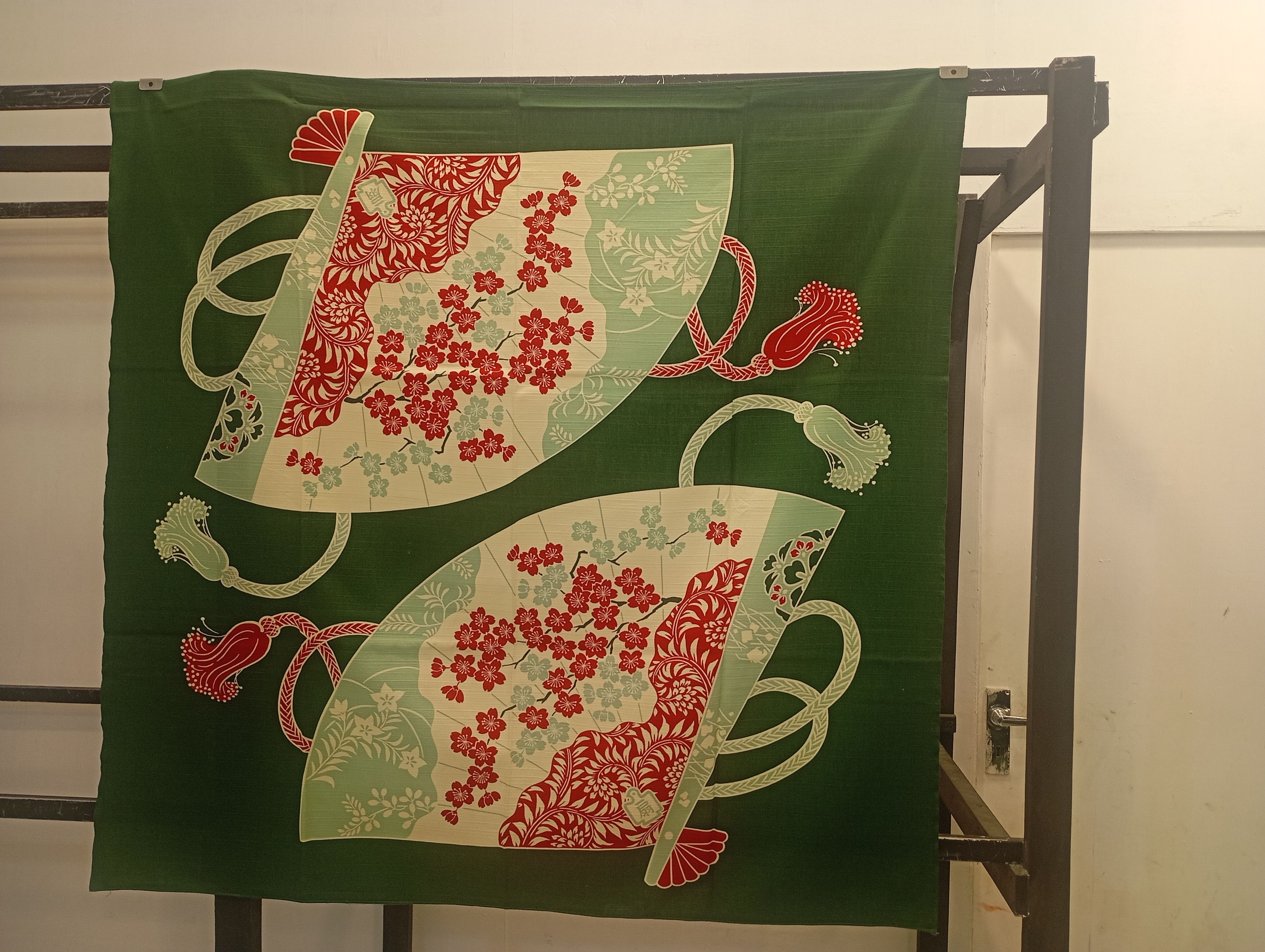 Japanese Brand Japanese Furoshiki Cotton Kanji Art Size ONE SIZE - 3 Thumbnail