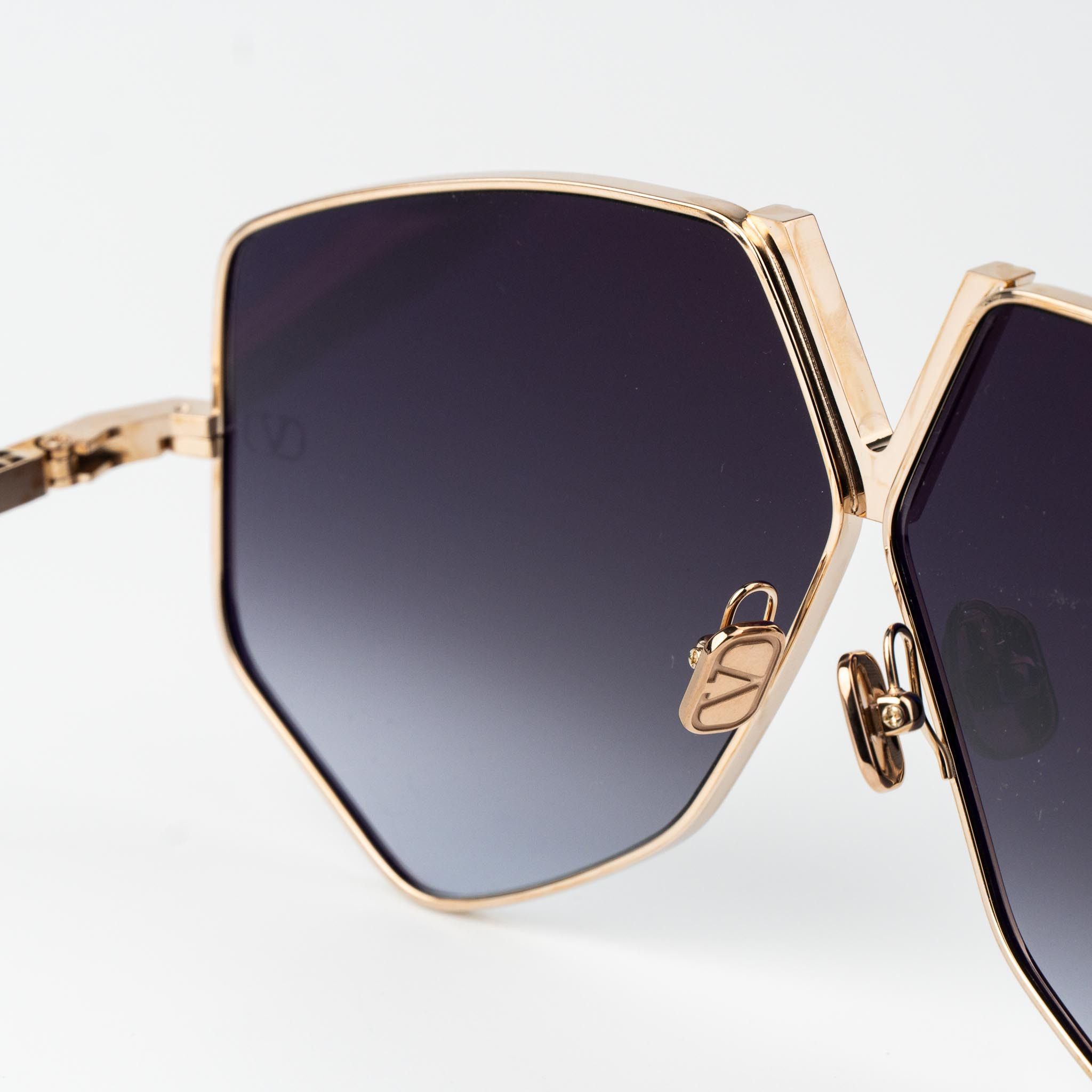 Valentino Valentino Women Sunglasses Aviator V - HEXAGON VLS-115A-64 Size ONE SIZE - 6 Thumbnail