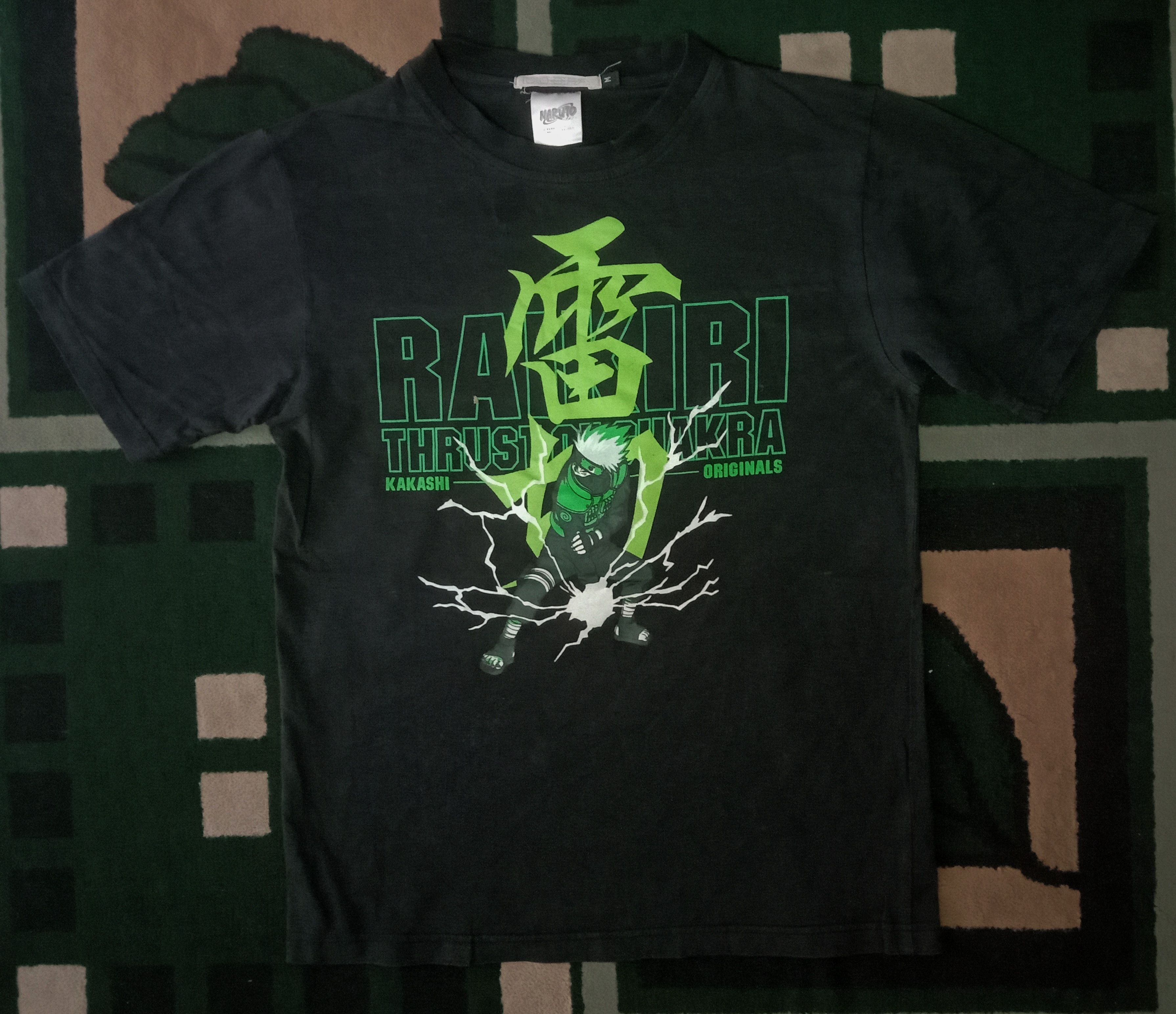 Japanese Brand T-shirt Anime Naruto Kakashi Raikiri Vtg Original Size M Size US M / EU 48-50 / 2 - 1 Thumbnail