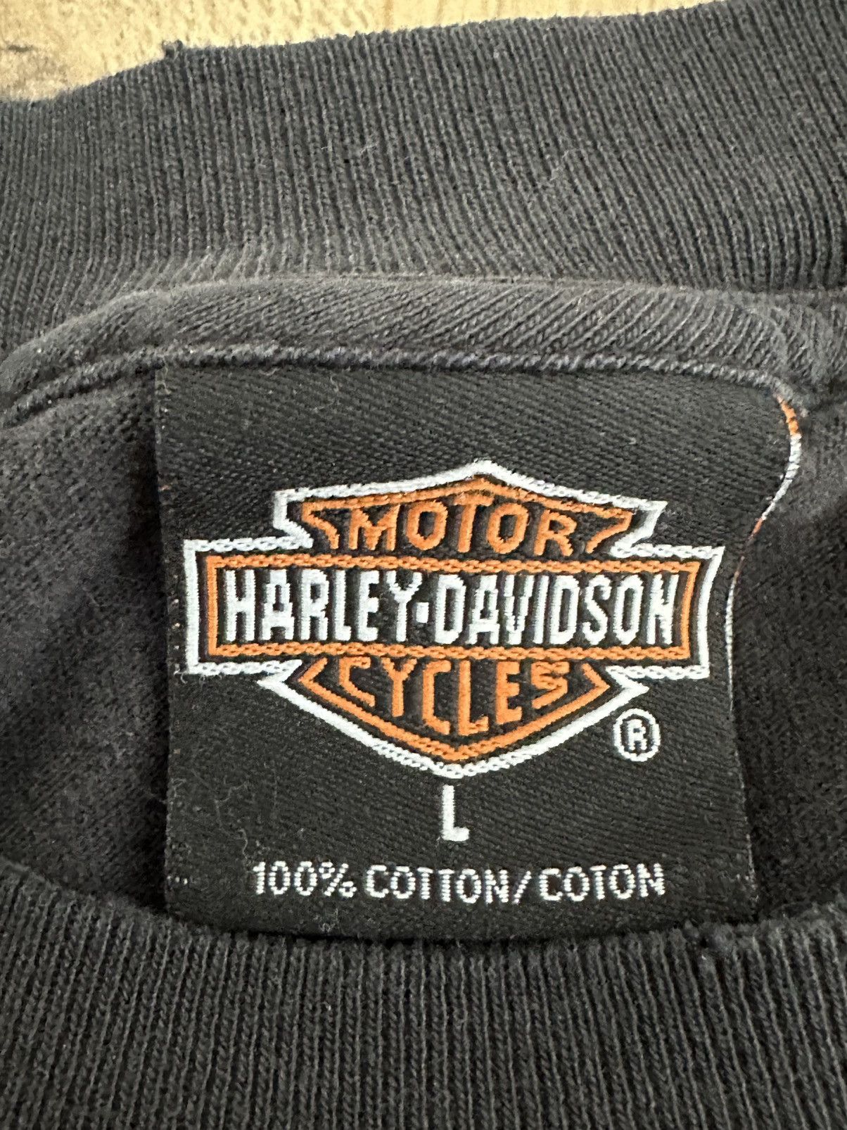 Harley Davidson × Vintage 2001 vintage Harley Davidson tee Size US L / EU 52-54 / 3 - 2 Thumbnail
