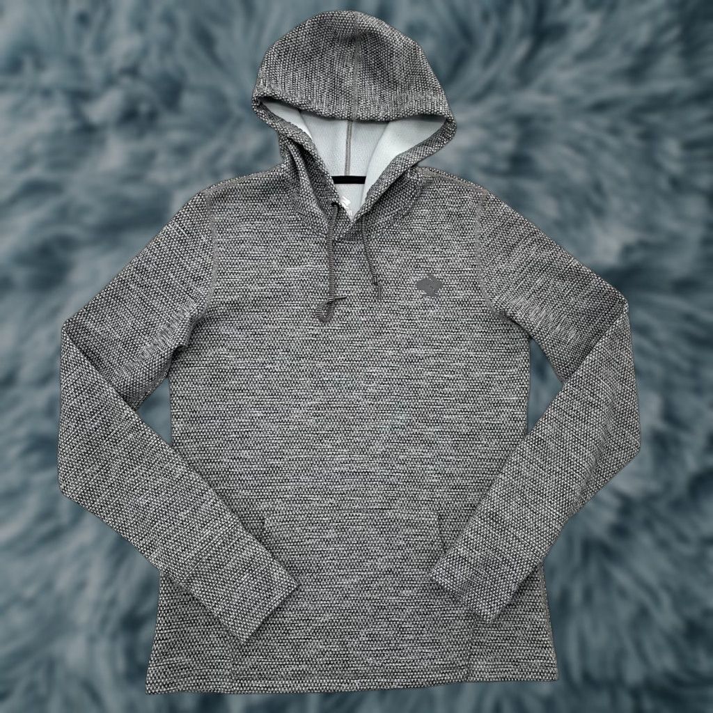 Vintage Rabbit Running Hoodie Adult Small Gray Fleece Pullover Knit Sweatshirt S Mens Basketball Style Sports Waffle Pullover Hooded Size US S / EU 44-46 / 1 - 1 Thumbnail