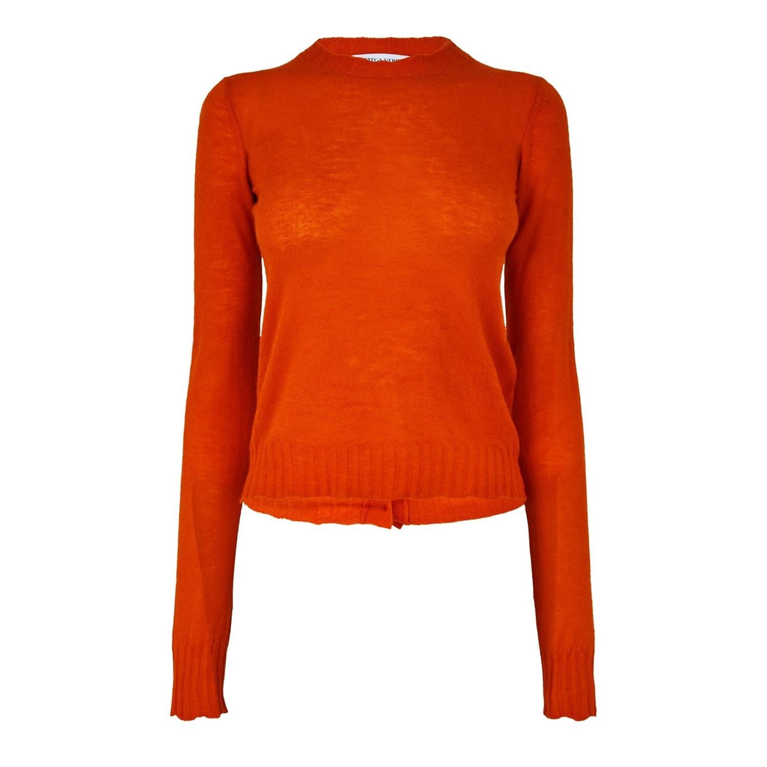 Bottega Veneta Bottega Veneta Long Sleeve Crew Neck Regular Fit Sweater Size S / US 4 / IT 40 - 1 Thumbnail