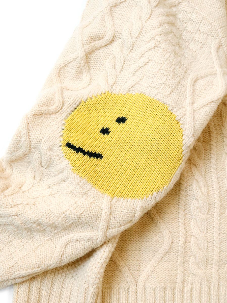 Kapital Kapital 5G Wool Cable Knit PROFILE RAINBOWY Patch Sweater Size US L / EU 52-54 / 3 - 10 Thumbnail