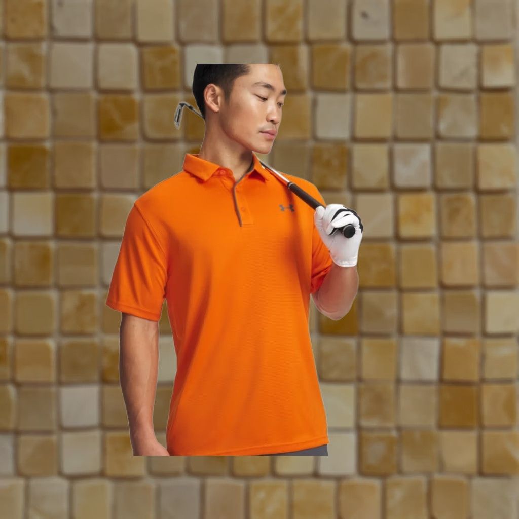 Under Armour NEW MENS UNDER ARMOUR TECH ORANGE POLO SHIRT M LOOSE SIZE M ORANGE POLO SHIRT UNDER ARMOUR Mens Size US M / EU 48-50 / 2 - 1 Preview