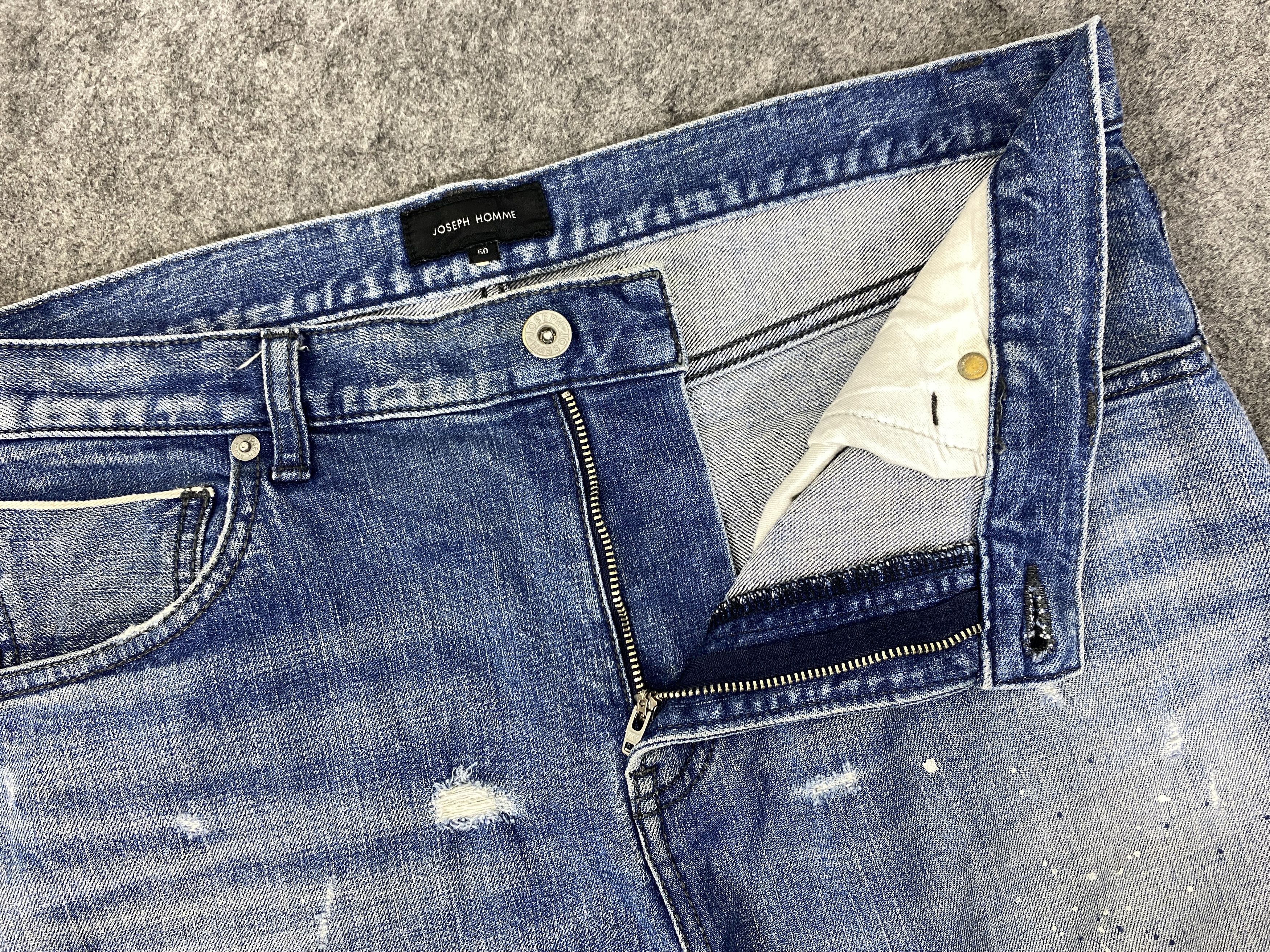 Japanese Brand Redline Faded Blue Joseph Homme Jeans 34x32 - JN3245 Size US 34 / EU 50 - 6 Thumbnail