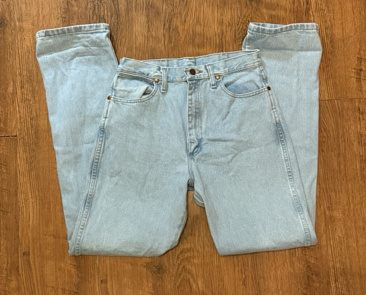 Wrangler Wrangler 10MWZGH Women's High Rise Straight Leg Jeans 11x34 Size 32" / US 10 / IT 46 - 1 Thumbnail